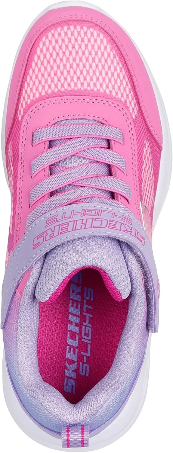 کفش کتانی دخترانه اسکیچرز مدل Sola Glow Ombre Deluxe کفش کتانی دخترانه اسکیچرز مدل Sola Glow Ombre Deluxe