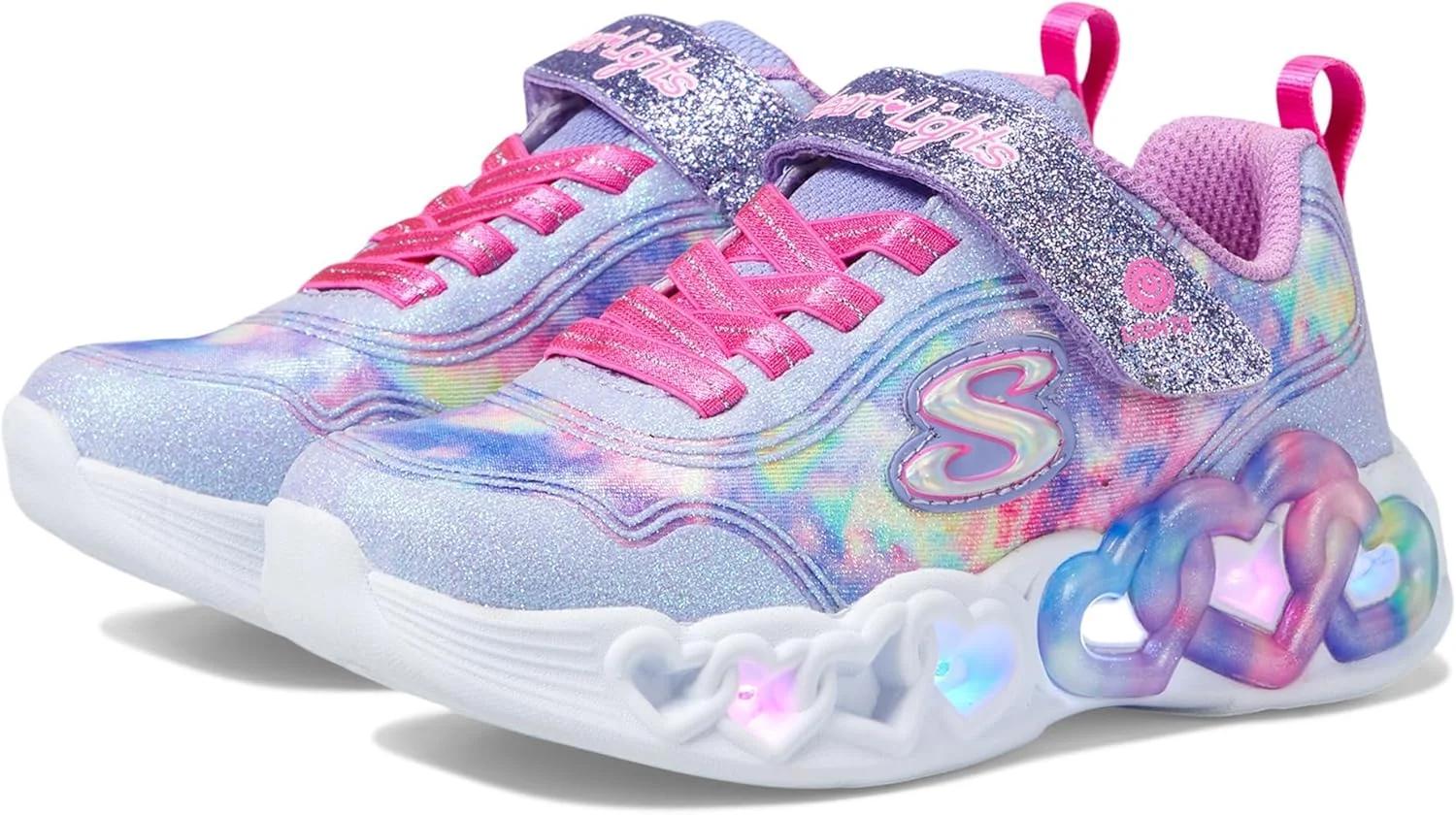 Skechers Girl's Infinite Heart Lights 303753L (Little Kid/Big Kid)