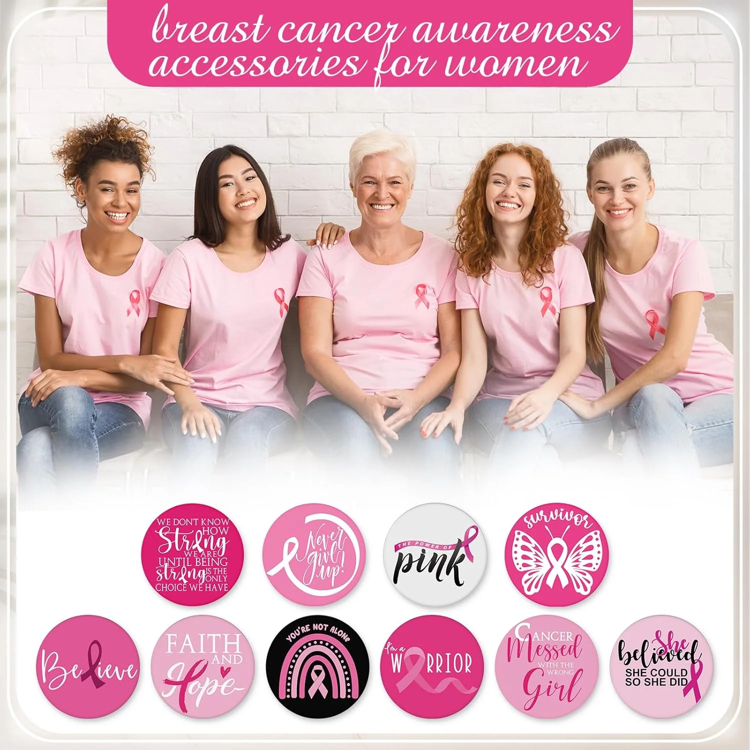 Wonderjune 30 Pcs Breast Cancer Awareness Gifts Pocket Mirror Bulk Portable Travel Mirrors Pink Ribbon Makeup Mirror Breast Cancer Awareness Compact Mirror for Women Cancer Survivor Gift Wonderjune 30 Pcs Breast Cancer Awareness Gifts Pocket Mirror Bulk Portable Travel Mirrors Pink Ribbon Makeup Mirror Breast Cancer Awareness Compact Mirror for Women Cancer Survivor Gift