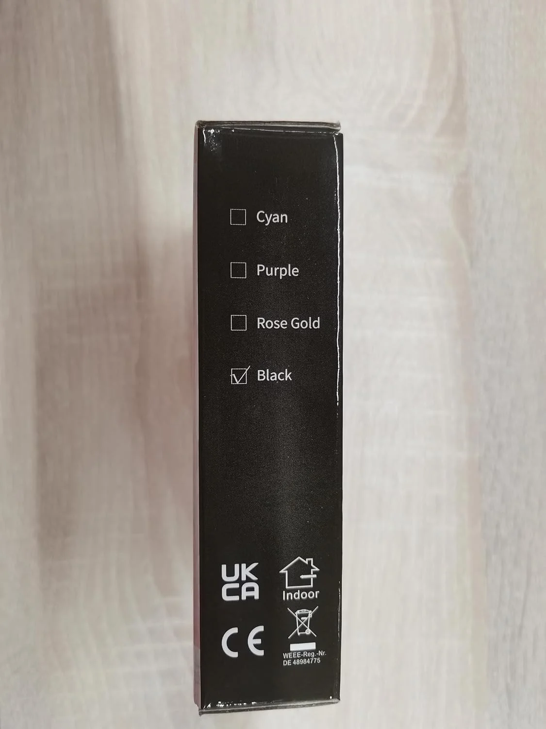 Wobsion Portable LED Pocket Mirror with Magnification 1×/10×, 750 mAh USB Rechargeable Travel Mirror with Dimmable, Hand Mirror Double Sided with Light, Travel Mirror Foldable, Gifts for Girls, Black