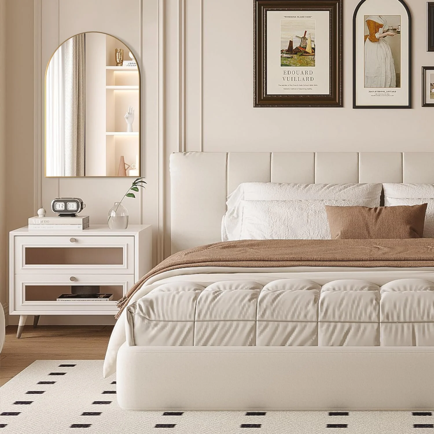 آینه قوسی CASSILANDO، آینه حمام قوسی 60×90 سانتی متر، آینه دیواری منحصر به فرد، آینه روشویی برای دکور دیوار اتاق نشیمن، آینه قاب فلزی، طلایی آینه قوسی CASSILANDO، آینه حمام قوسی 60×90 سانتی متر، آینه دیواری منحصر به فرد، آینه روشویی برای دکور دیوار اتاق نشیمن، آینه قاب فلزی، طلایی