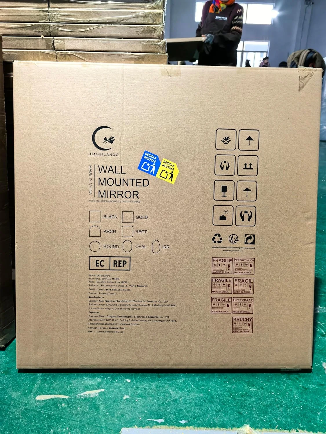 آینه قوسی CASSILANDO، آینه حمام قوسی 60×90 سانتی متر، آینه دیواری منحصر به فرد، آینه روشویی برای دکور دیوار اتاق نشیمن، آینه قاب فلزی، طلایی آینه قوسی CASSILANDO، آینه حمام قوسی 60×90 سانتی متر، آینه دیواری منحصر به فرد، آینه روشویی برای دکور دیوار اتاق نشیمن، آینه قاب فلزی، طلایی