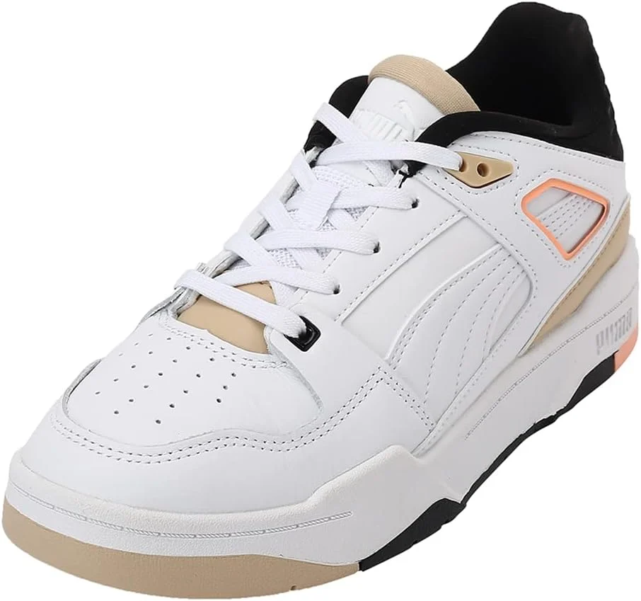 کفش ورزشی زنانه پوما اسلیپ استریم WNS سفید-مشکی-ماسه ای روشن - 38627001، سایز 35.5 اروپا