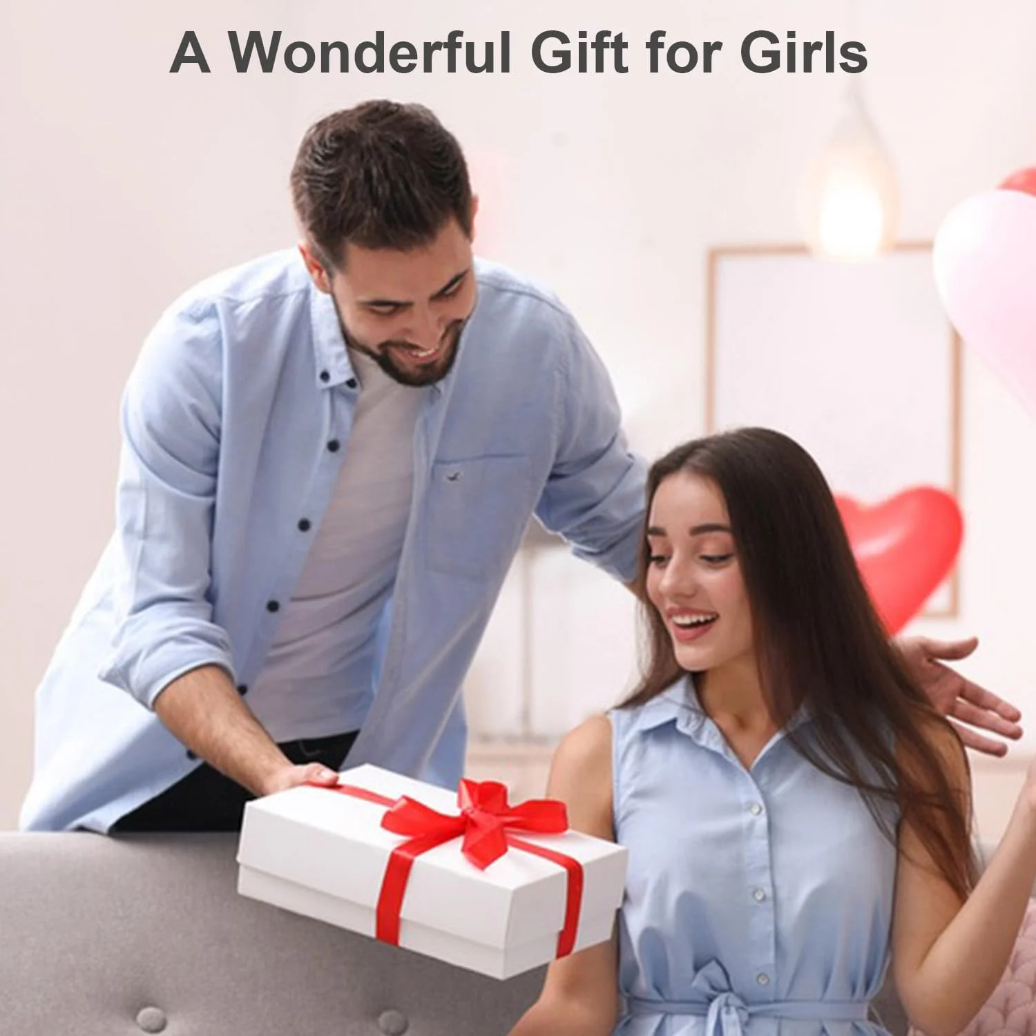 آینه آرایشی RichLuck با چراغ، آینه آرایشی با 3 حالت نورپردازی با کنترل لمسی هوشمند، آینه آرایشی هالیوودی با قابلیت چرخش 360 درجه و چراغ، آینه رومیزی روشن ضد انفجار (سفید)