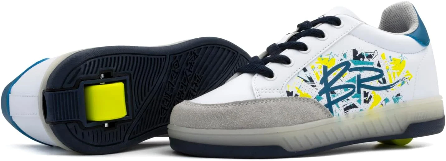 کفش های چرخ دار LED بریزی رولرز برای کودکان، کفش های LED با چرخ، کفش های خیابانی تبدیل شونده به اسکیت غلتکی در چند ثانیه، سیستم کلیکی ثبت شده، کفش های نورانی چرخ دار برای دختران و پسران کفش های چرخ دار LED بریزی رولرز برای کودکان، کفش های LED با چرخ، کفش های خیابانی تبدیل شونده به اسکیت غلتکی در چند ثانیه، سیستم کلیکی ثبت شده، کفش های نورانی چرخ دار برای دختران و پسران