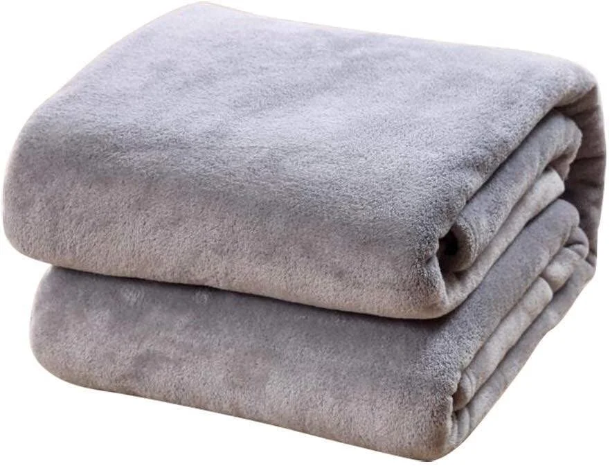 پتو پشمی کودکانه، پتوی نرم و راحت برای تخت، مبل، صندلی، پتوی مناسب برای تهویه مطبوع، سایزهای مختلف، خاکستری، 50 * 70 سانتی متر، ظریف و جذاب