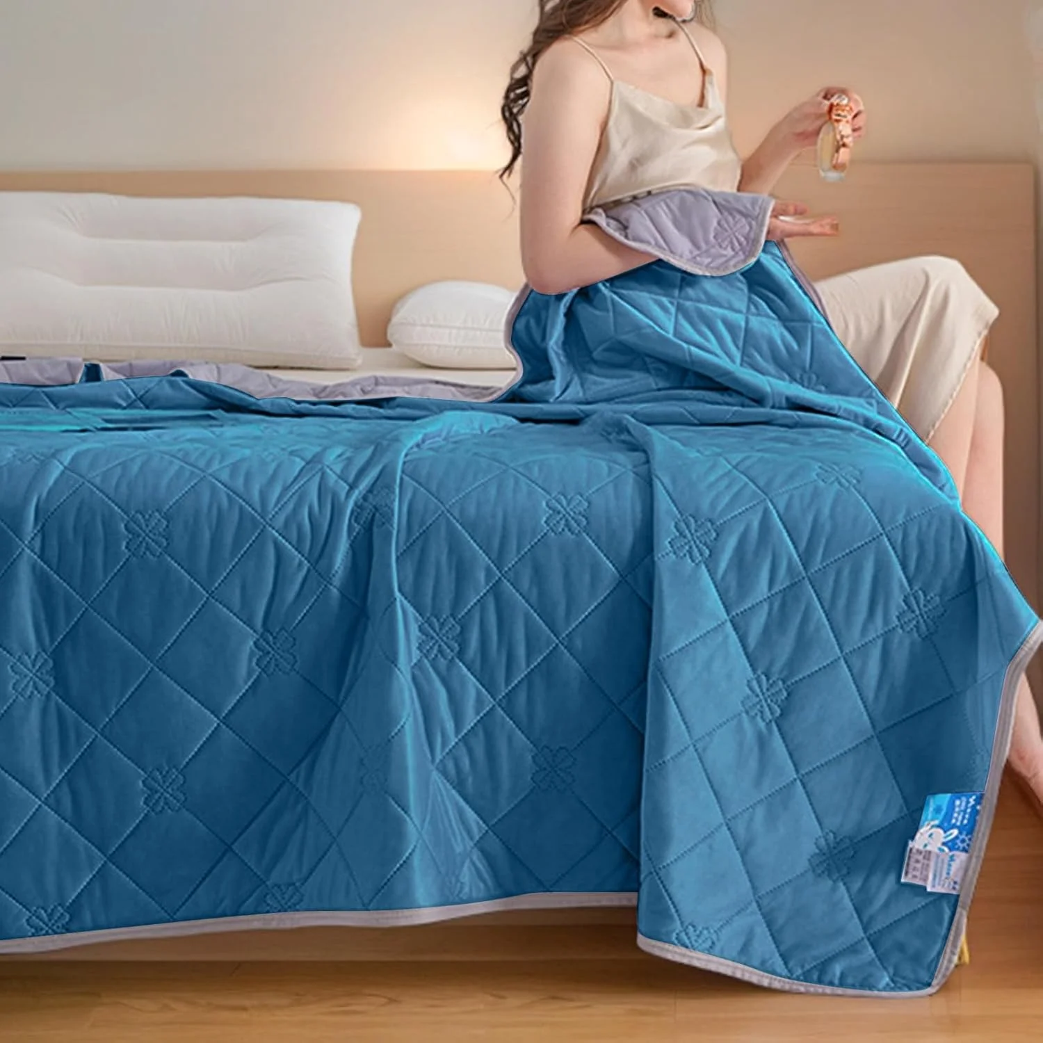 پتوی تابستانی | پتوهای خنک تابستانی برای خواب | ملحفه خنک و تنفسی برای تعریق شبانه، مناسب کمپینگ، مسافرت، مبل، اتاق خواب، اتاق نشیمن، فضای باز، کاناپه، خوابگاه پتوی تابستانی | پتوهای خنک تابستانی برای خواب | ملحفه خنک و تنفسی برای تعریق شبانه، مناسب کمپینگ، مسافرت، مبل، اتاق خواب، اتاق نشیمن، فضای باز، کاناپه، خوابگاه