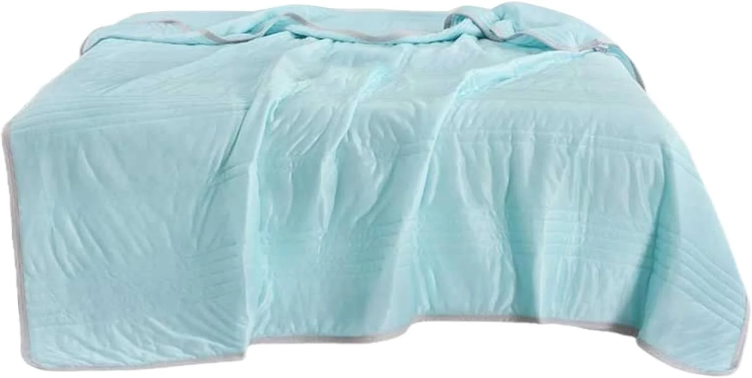 پتو خنک کننده برای افراد گرمایی | لحاف خواب تابستانی | پتوی خنک کننده قابل حمل مناسب آب و هوای گرم برای نوزاد، خوابگاه، بیمارستان، کار، مسافرت، پیک نیک، کمپینگ، ماشین، مبل، اتاق نشیمن و فضای باز پتو خنک کننده برای افراد گرمایی | لحاف خواب تابستانی | پتوی خنک کننده قابل حمل مناسب آب و هوای گرم برای نوزاد، خوابگاه، بیمارستان، کار، مسافرت، پیک نیک، کمپینگ، ماشین، مبل، اتاق نشیمن و فضای باز