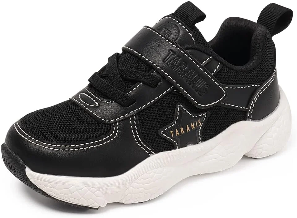 کفش کتانی بچه گانه TARANIS، کفش های مد روز پسرانه و دخترانه، سبک وزن، تنفس پذیر، مناسب پیاده روی، کفش تنیس، ورزشی، دویدن، راحت برای کودکان نوپا/کودکان کوچک/کودکان بزرگ