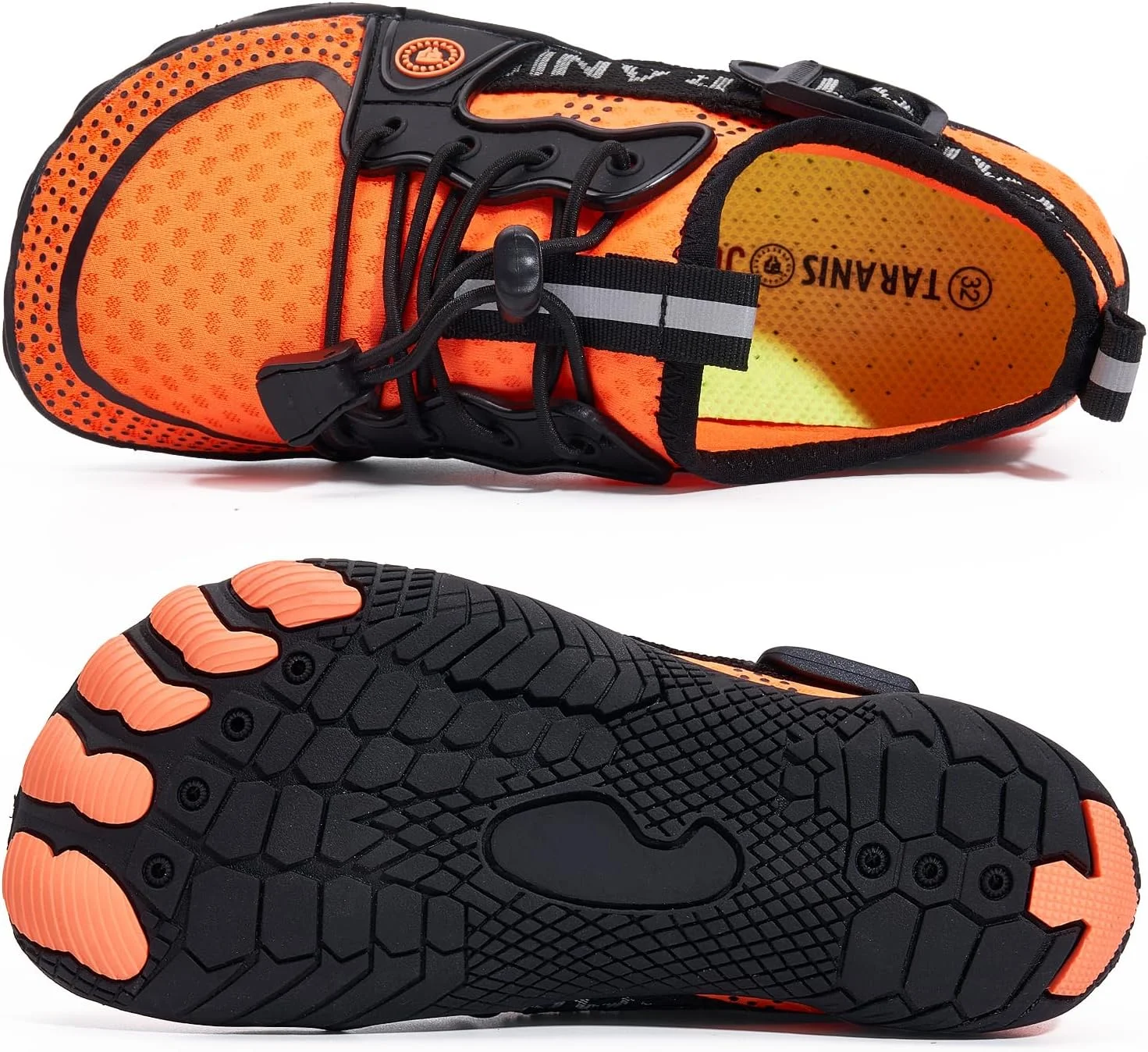 کفش های آبی برهنه TARANIS پسرانه و دخترانه، سریع خشک شونده، پنجه پهن، ضد لغزش و مقاوم در برابر سایش، کفش های ساحلی، استخر، یوگا، طناب زدن، موج سواری، مناسب کودکان نوپا، قرمز، سایز 5 کودک بزرگ کفش های آبی برهنه TARANIS پسرانه و دخترانه، سریع خشک شونده، پنجه پهن، ضد لغزش و مقاوم در برابر سایش، کفش های ساحلی، استخر، یوگا، طناب زدن، موج سواری، مناسب کودکان نوپا، قرمز، سایز 5 کودک بزرگ