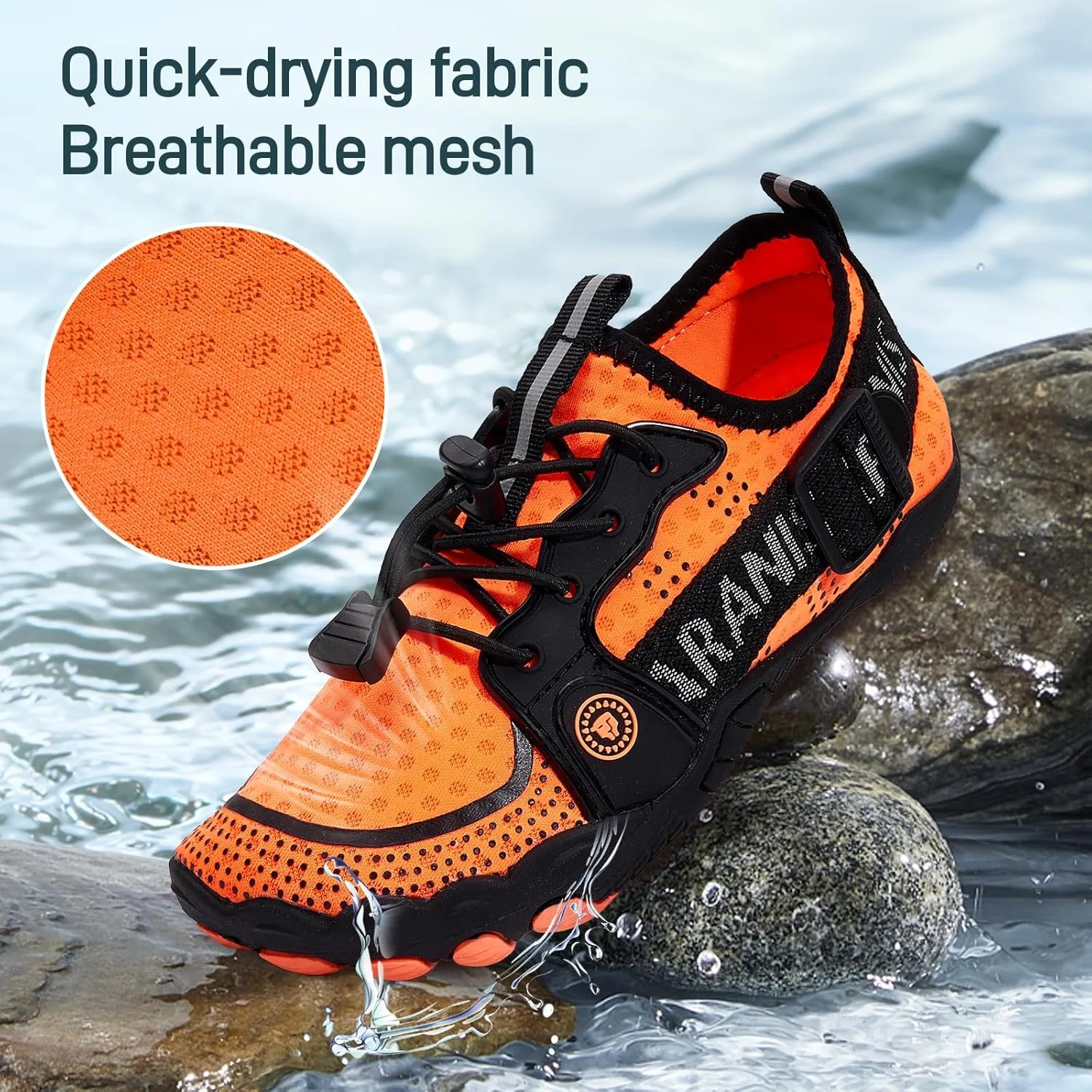 کفش های آبی برهنه TARANIS برای پسران و دختران، با قابلیت خشک شدن سریع، پنجه پهن، ضد لغزش و مقاوم در برابر سایش، مناسب ساحل، استخر، یوگا، طناب زدن، موج سواری، کفش کودک نوپا، قرمز، سایز 13 کودک کوچک کفش های آبی برهنه TARANIS برای پسران و دختران، با قابلیت خشک شدن سریع، پنجه پهن، ضد لغزش و مقاوم در برابر سایش، مناسب ساحل، استخر، یوگا، طناب زدن، موج سواری، کفش کودک نوپا، قرمز، سایز 13 کودک کوچک