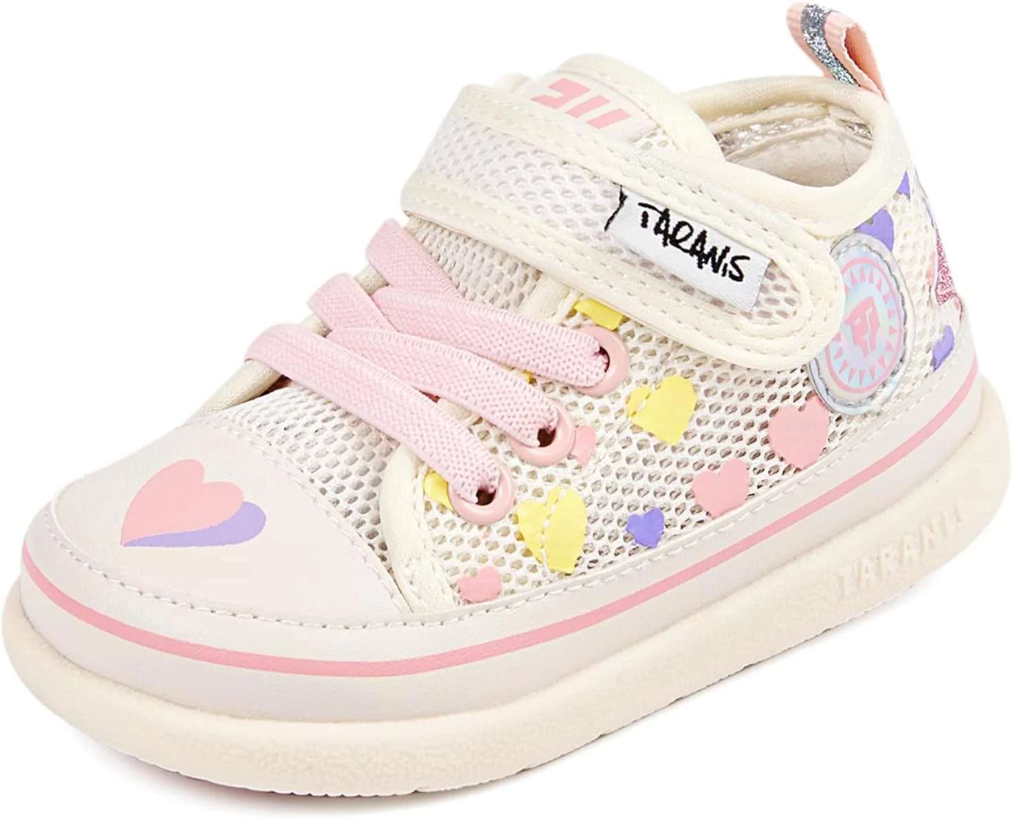 کفش های بچه گانه TARANIS، کتانی پسرانه دخترانه، کفش های پیاده روی بچه گانه با بند برزنتی