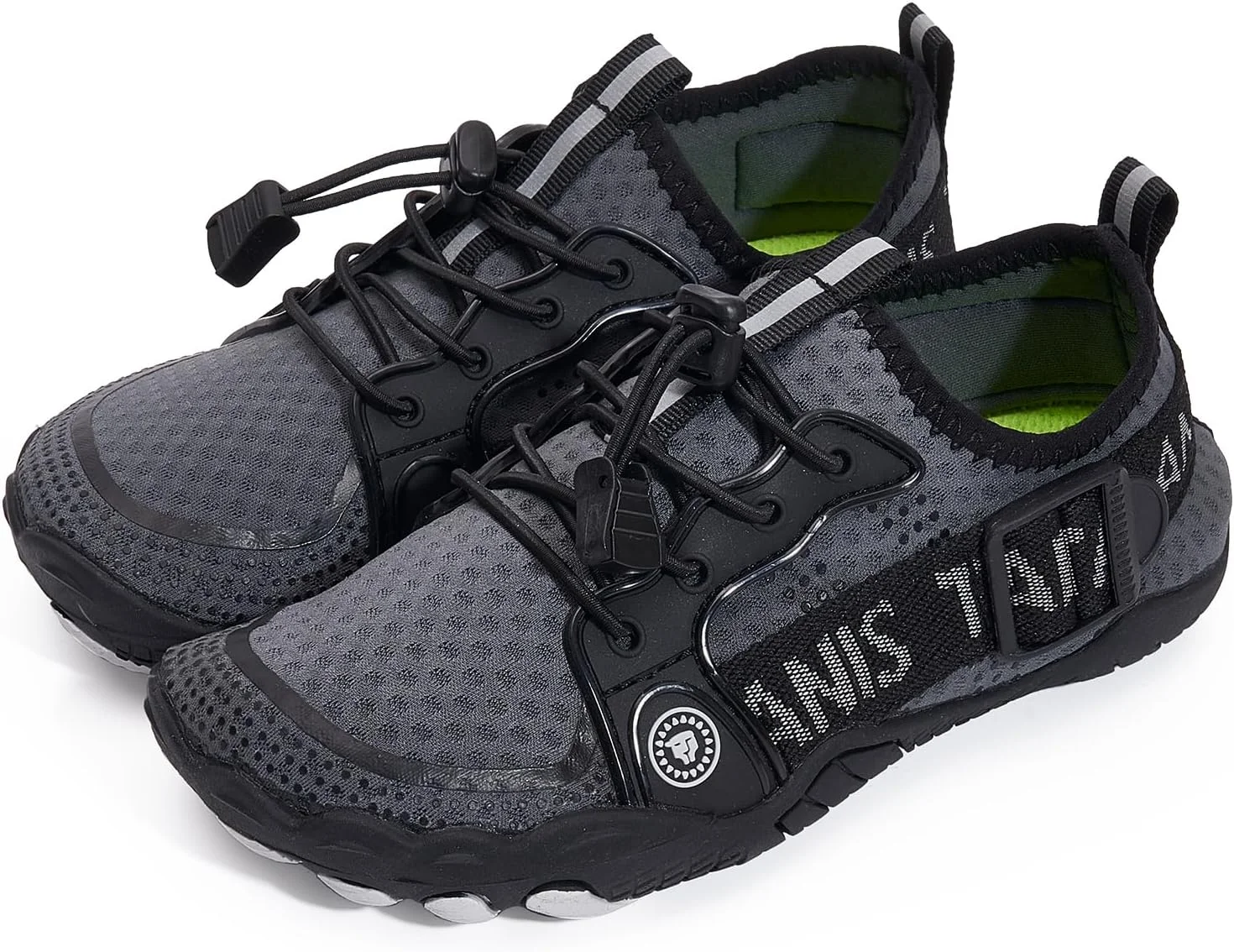 کفش های آبی تارانیس، مناسب پسران و دختران، با قابلیت خشک شدن سریع، پنجه پهن، ضد لغزش و مقاوم در برابر سایش، مناسب ساحل، استخر، یوگا، طناب زدن، موج سواری، کفش های کودکان نوپا، مشکی، سایز 5 کودک بزرگ کفش های آبی تارانیس، مناسب پسران و دختران، با قابلیت خشک شدن سریع، پنجه پهن، ضد لغزش و مقاوم در برابر سایش، مناسب ساحل، استخر، یوگا، طناب زدن، موج سواری، کفش های کودکان نوپا، مشکی، سایز 5 کودک بزرگ