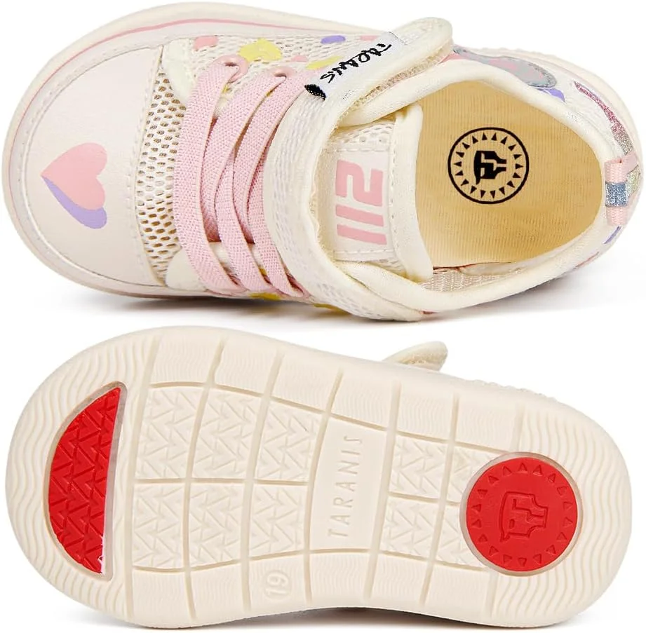 کفش های بچه گانه TARANIS، کتانی پسرانه دخترانه، کفش های پیاده روی بچه گانه با بند برزنتی