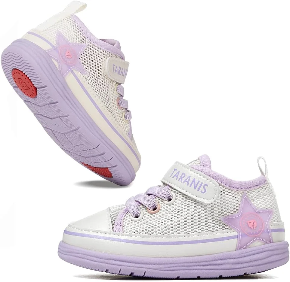 کفش های بچه گانه تارانیز، کتانی پسرانه دخترانه، کفش های پیاده روی بچه گانه با بند برزنتی