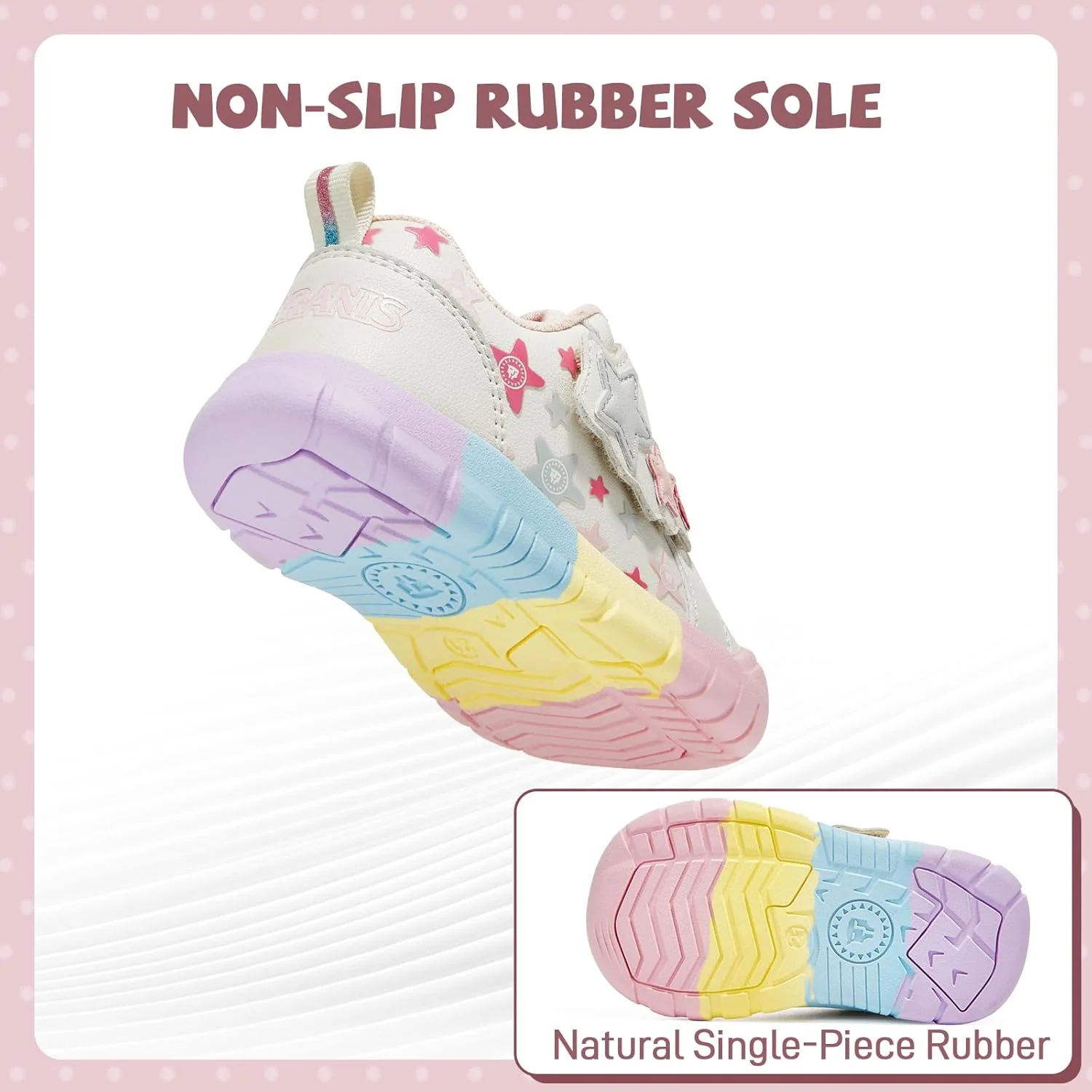 کفش های مخصوص کودکان TARANIS مناسب پیاده روی و فضای باز، کفش های کتانی بادوام برای پسران و دختران