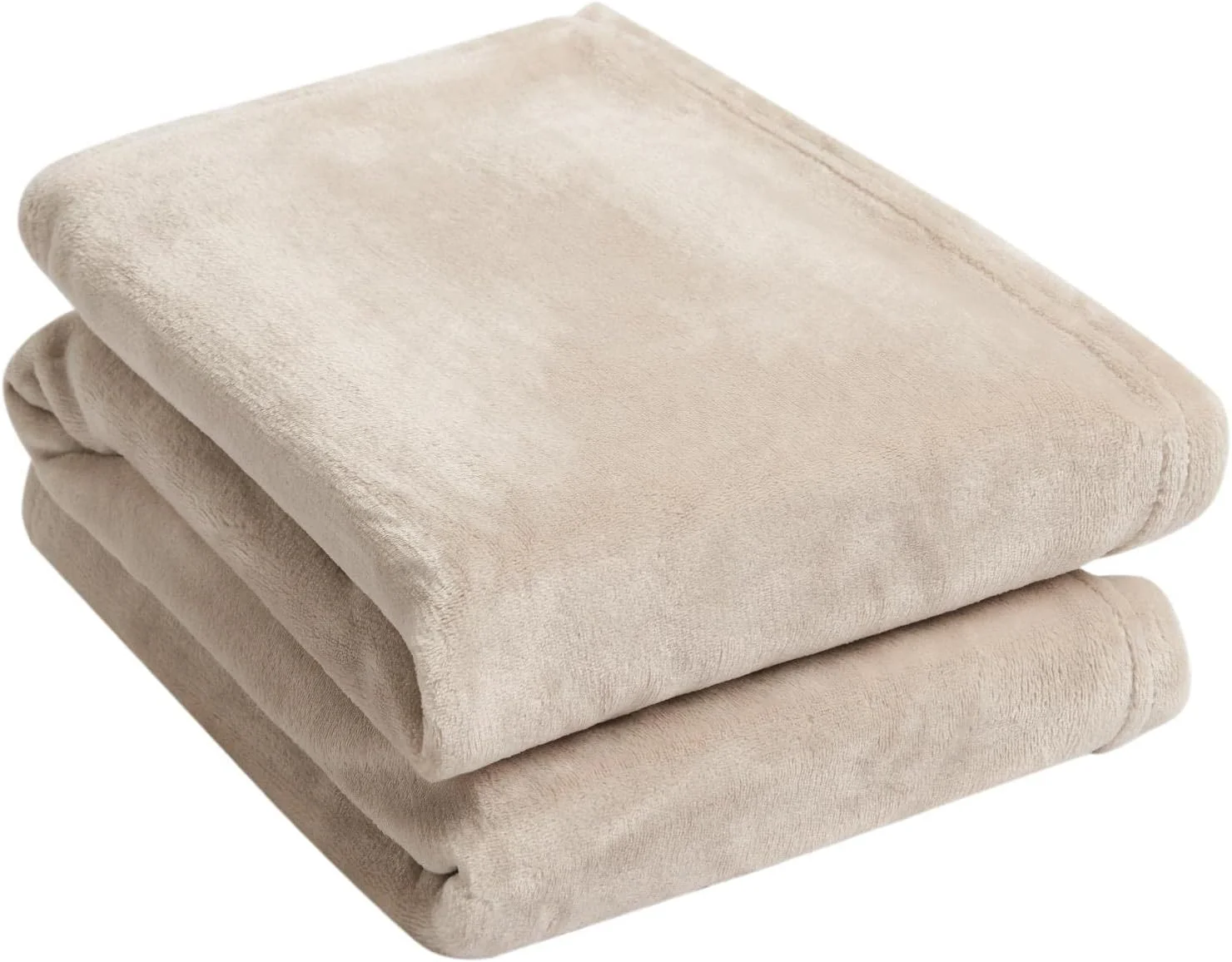 پتوهای بزرگ برنتفوردز مناسب برای مبل، پتو پشمی فوق العاده نرم و گرم برای تخت یک نفره، پتوی سبک و کرکی، رنگ راسو - 120x150 سانتی متر