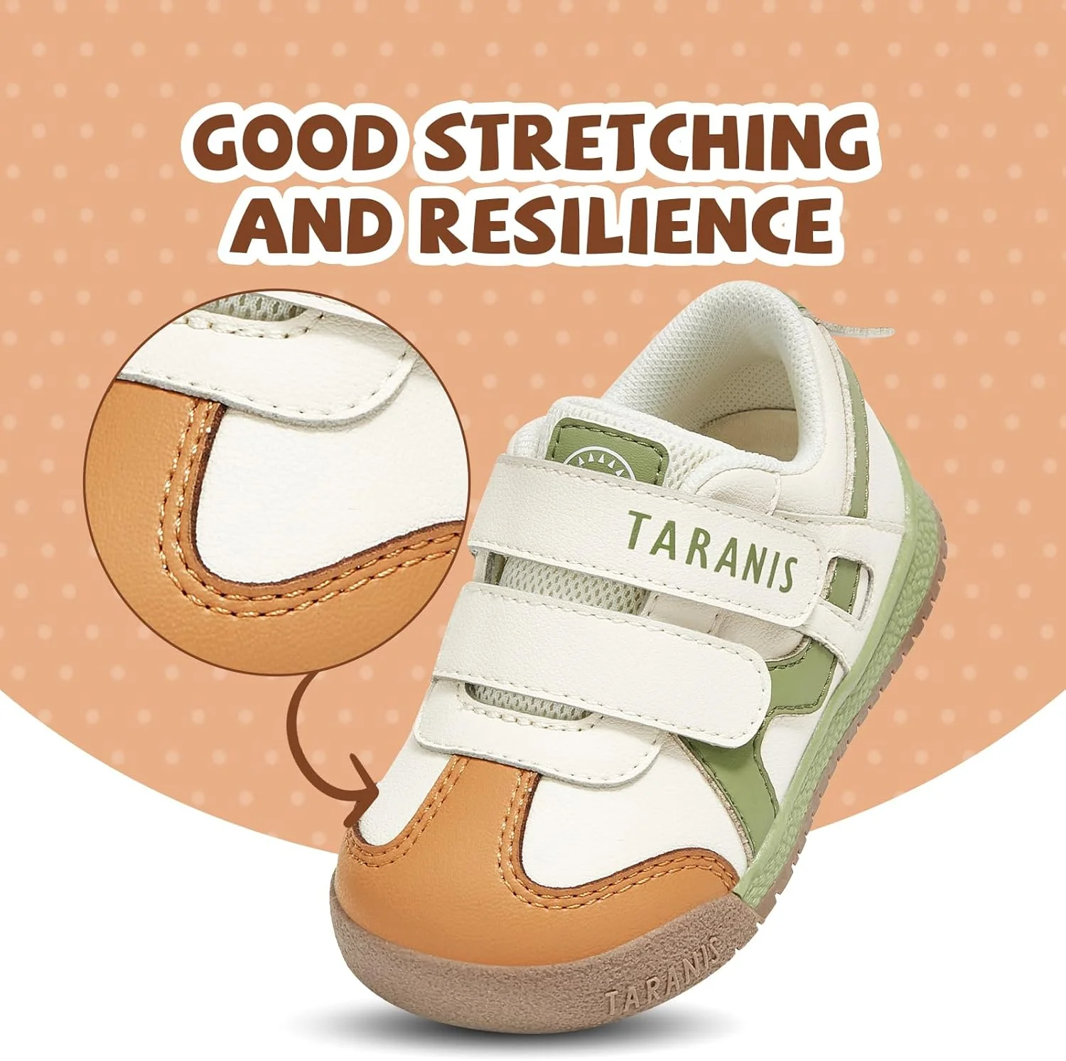 کفش های کتانی مد روز و تنفسی TARANIS مناسب نوزادان و کودکان نوپا