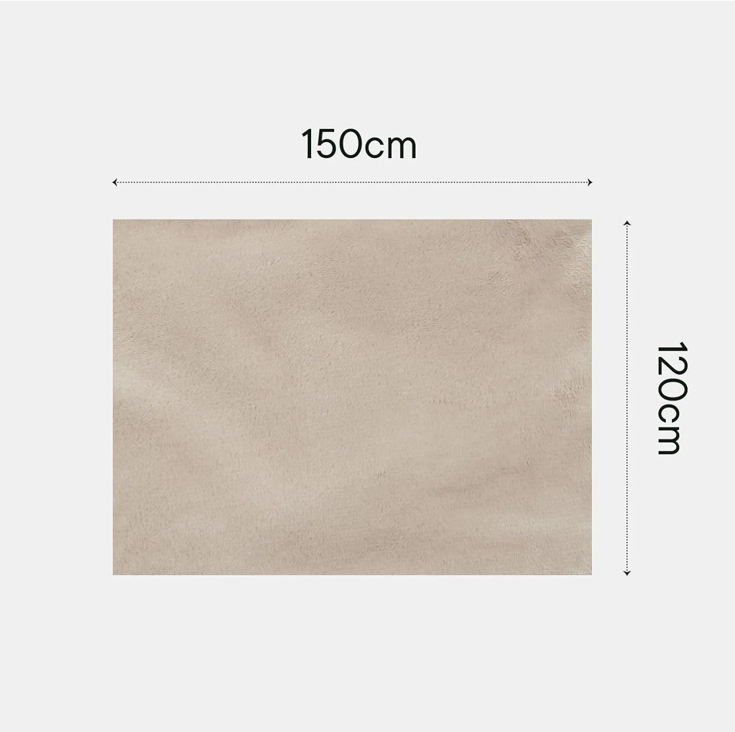 پتوهای بزرگ برنتفوردز مناسب برای مبل، پتو پشمی فوق العاده نرم و گرم برای تخت یک نفره، پتوی سبک و کرکی، رنگ راسو - 120x150 سانتی متر