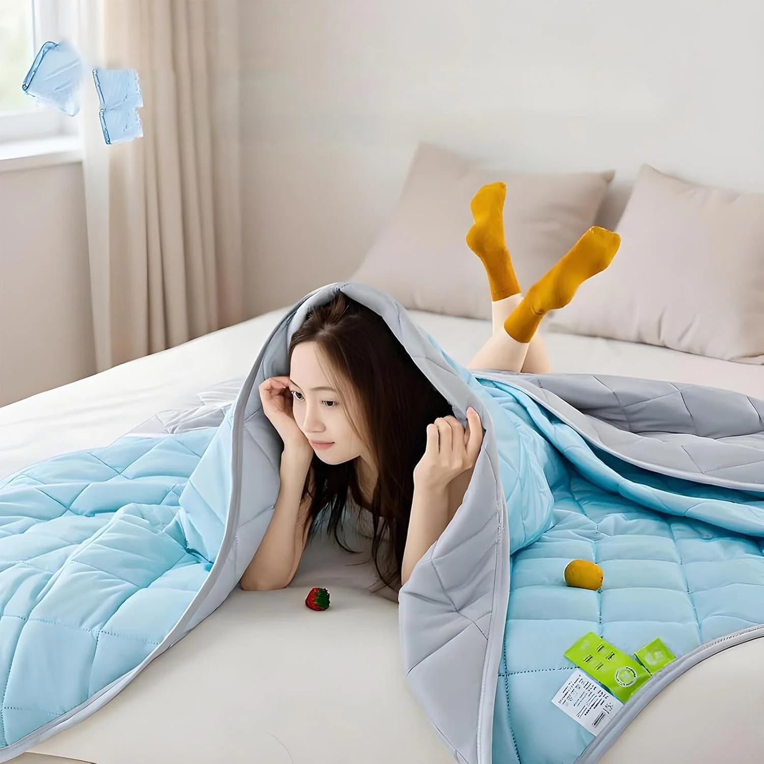 پتوهای تخت خواب | پتوی تخت خواب تابستانی تنفسی برای مبل - لحاف سازگار با پوست برای خنک نگه داشتن بدن در هوای گرم، کمپینگ، مسافرت، اتاق خواب، خواب شبانه، مبل، کاناپه پتوهای تخت خواب | پتوی تخت خواب تابستانی تنفسی برای مبل - لحاف سازگار با پوست برای خنک نگه داشتن بدن در هوای گرم، کمپینگ، مسافرت، اتاق خواب، خواب شبانه، مبل، کاناپه