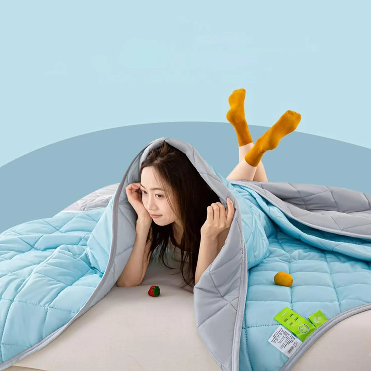 پتو یخی برای افراد گرمایی، پتو خنک کننده تابستانی تنفسی برای مبل | ملزومات رختخواب دو طرفه خنک کننده بدن برای خواب شبانه در اتاق خواب، تعریق شبانه و هوای گرم پتو یخی برای افراد گرمایی، پتو خنک کننده تابستانی تنفسی برای مبل | ملزومات رختخواب دو طرفه خنک کننده بدن برای خواب شبانه در اتاق خواب، تعریق شبانه و هوای گرم