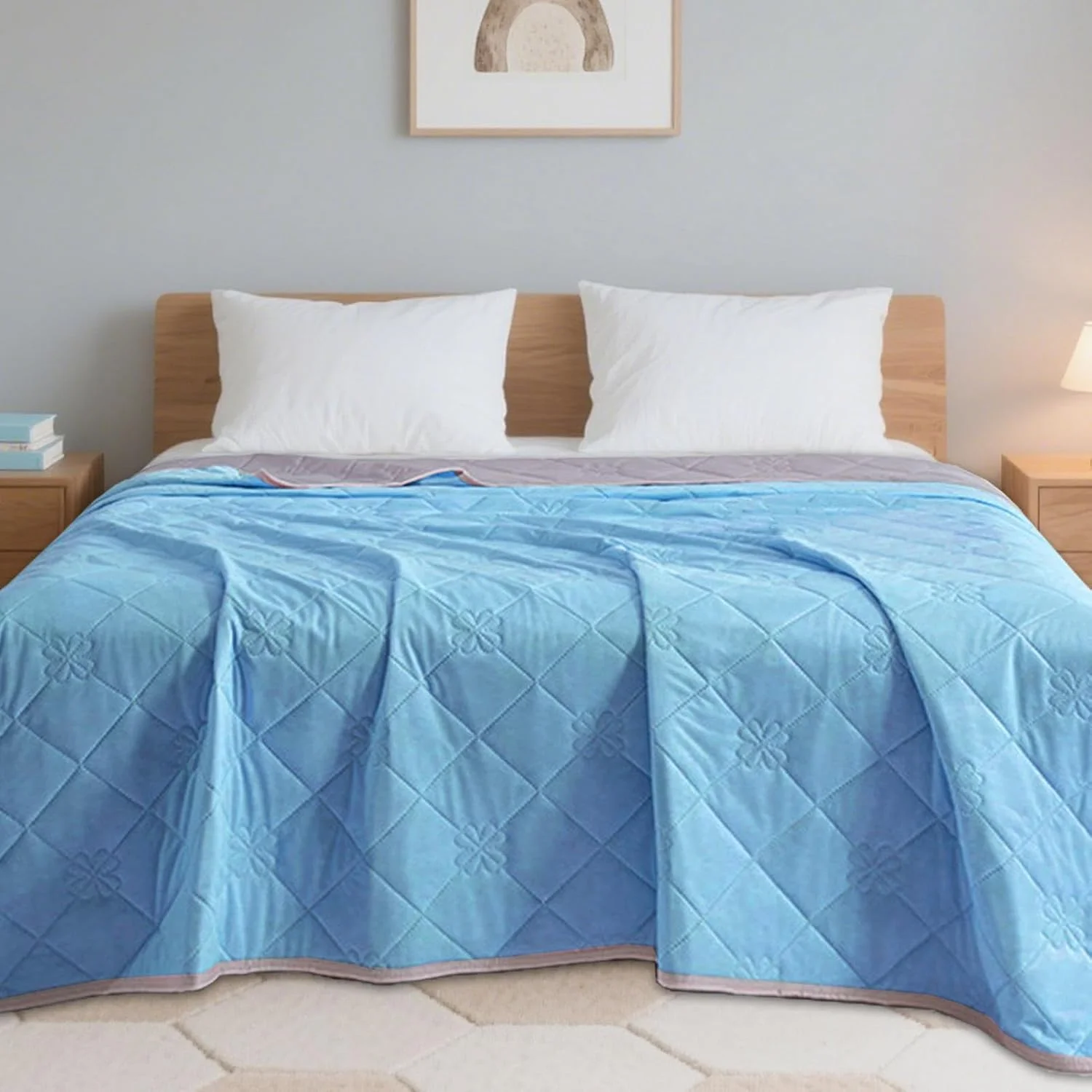 پتوهای خنک کننده برای افراد گرمایی، پتوی خنک کننده تابستانی برای خواب | لحاف سبک وزن دو طرفه برای بزرگسالان مناسب آپارتمان، مسافرت، خوابگاه، مبل و خانه پتوهای خنک کننده برای افراد گرمایی، پتوی خنک کننده تابستانی برای خواب | لحاف سبک وزن دو طرفه برای بزرگسالان مناسب آپارتمان، مسافرت، خوابگاه، مبل و خانه