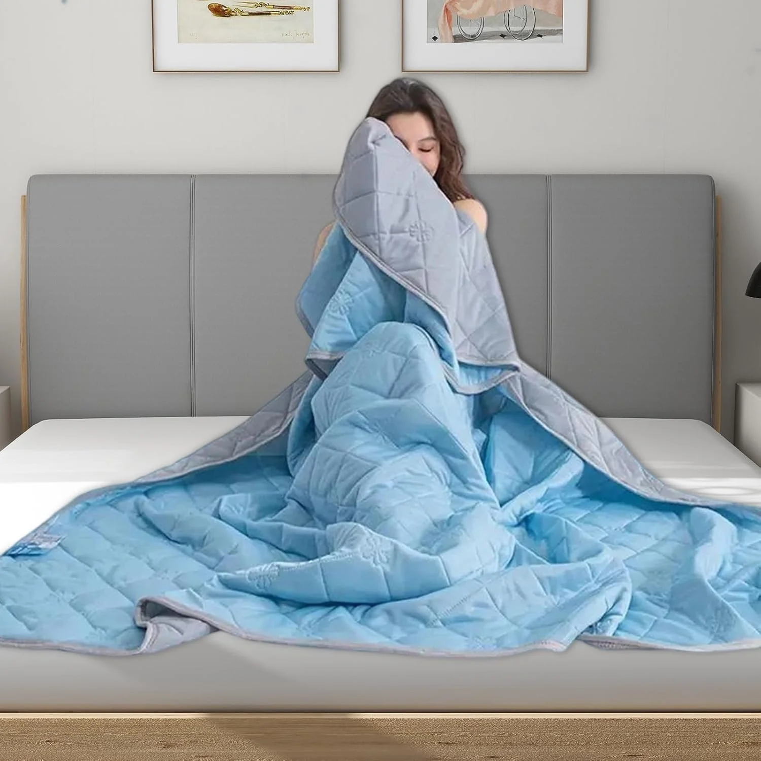 پتوهای خنک کننده برای افراد گرمایی، پتوی خنک کننده تابستانی برای خواب | لحاف سبک وزن دو طرفه برای بزرگسالان مناسب آپارتمان، مسافرت، خوابگاه، مبل و خانه پتوهای خنک کننده برای افراد گرمایی، پتوی خنک کننده تابستانی برای خواب | لحاف سبک وزن دو طرفه برای بزرگسالان مناسب آپارتمان، مسافرت، خوابگاه، مبل و خانه