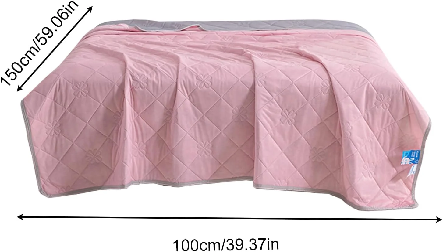 پتوهای خنک کننده برای افراد گرمایی، پتوی خنک کننده نرم برای افراد گرمایی، لحاف سبک وزن دو طرفه برای بزرگسالان مناسب فصل تابستان، آپارتمان، مسافرت، خوابگاه، مبل و خانه پتوهای خنک کننده برای افراد گرمایی، پتوی خنک کننده نرم برای افراد گرمایی، لحاف سبک وزن دو طرفه برای بزرگسالان مناسب فصل تابستان، آپارتمان، مسافرت، خوابگاه، مبل و خانه