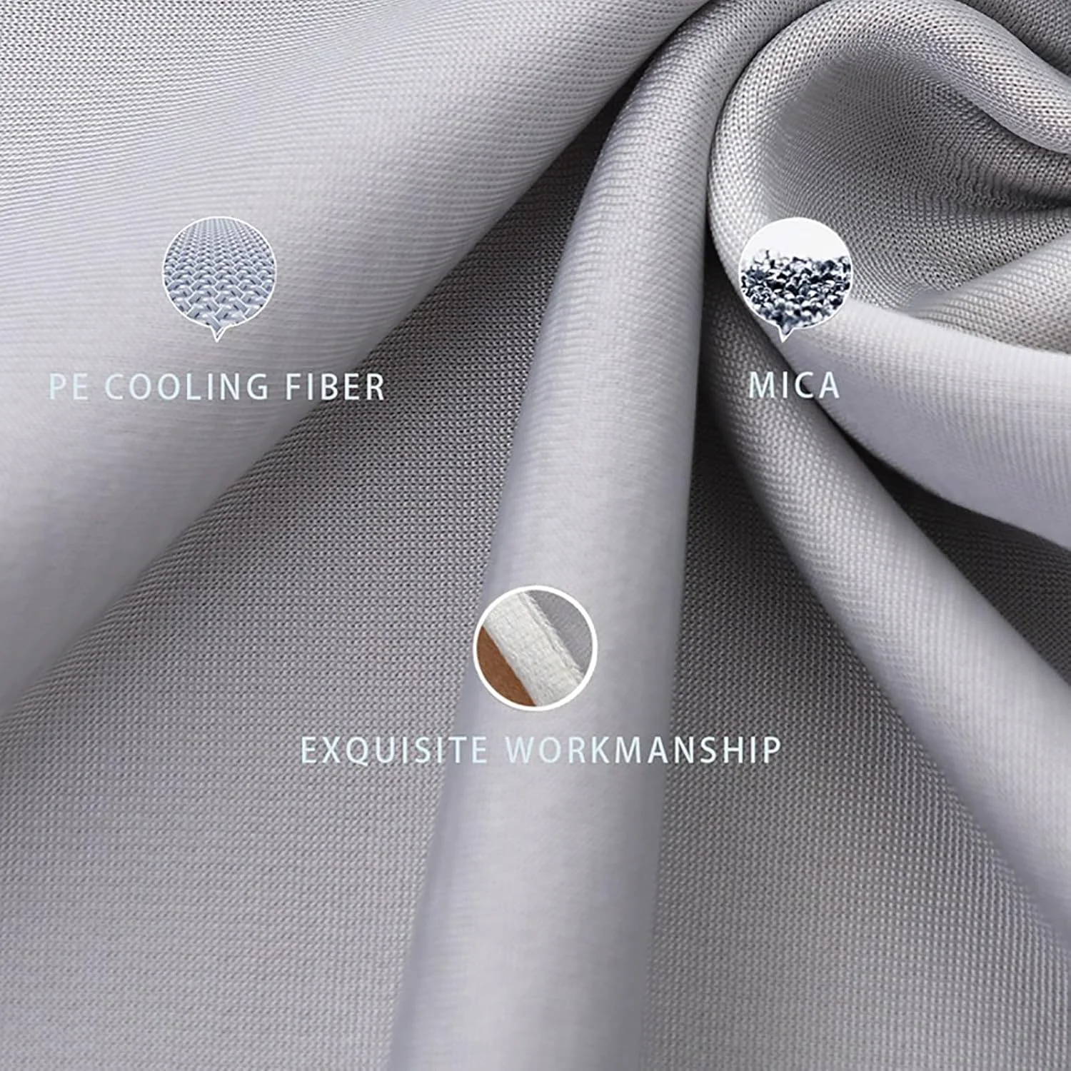 پتوهای خنک کننده مناسب بزرگسالان، لحاف تهویه مطبوع، نرم و تنفسی، پارچه دو طرفه پتوهای خنک کننده مناسب بزرگسالان، لحاف تهویه مطبوع، نرم و تنفسی، پارچه دو طرفه