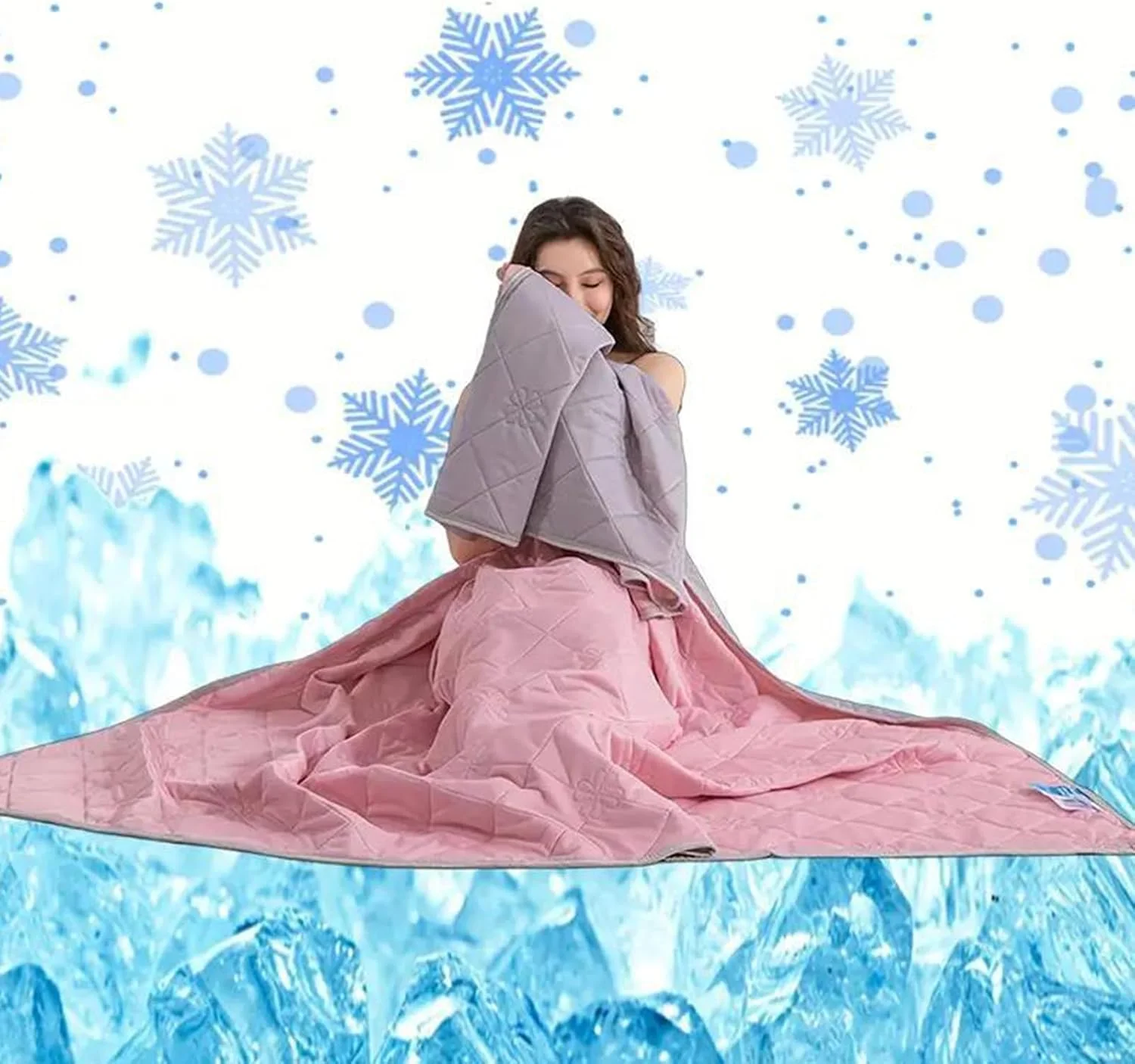 پتوهای خنک کننده برای افراد گرمایی، پتوی خنک کننده نرم برای افراد گرمایی، لحاف سبک وزن دو طرفه برای بزرگسالان مناسب فصل تابستان، آپارتمان، مسافرت، خوابگاه، مبل و خانه پتوهای خنک کننده برای افراد گرمایی، پتوی خنک کننده نرم برای افراد گرمایی، لحاف سبک وزن دو طرفه برای بزرگسالان مناسب فصل تابستان، آپارتمان، مسافرت، خوابگاه، مبل و خانه