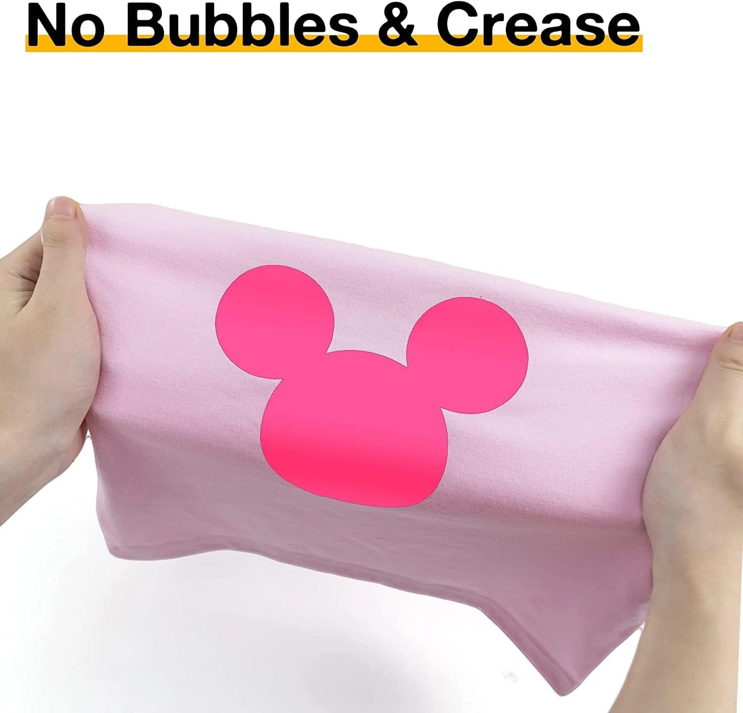 رول های وینیل انتقال حرارت HTVRONT HTV - وینیل HTV صورتی نئون 12 اینچ در 20 فوت برای تی شرت، وینیل اتویی برای همه دستگاه های برش - برش و جدا کردن آسان برای طراحی وینیل حرارتی (صورتی نئون)