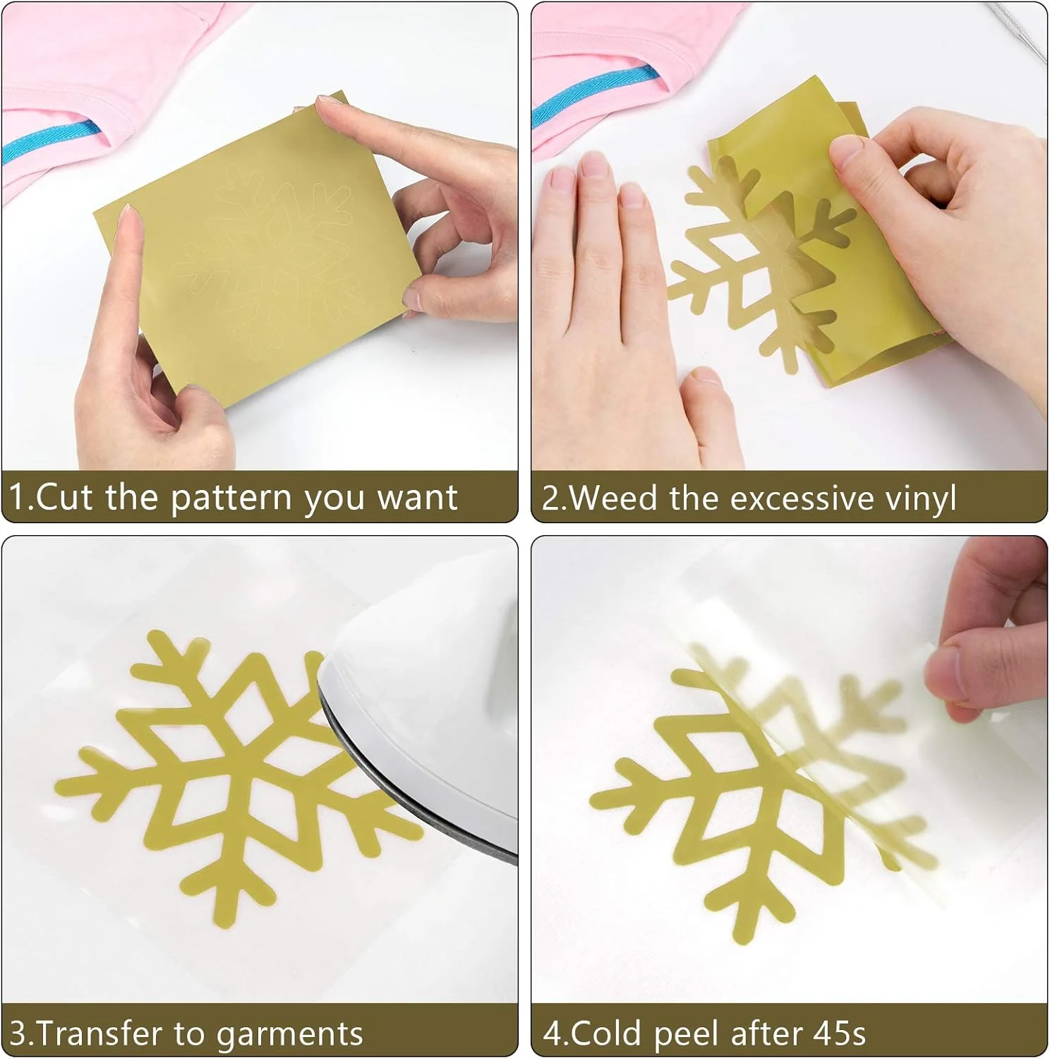 رول وینیل انتقال حرارت HTVRONT HTV - وینیل HTV خاکستری تیره 30.5 سانتی متر × 4.57 متر برای تی شرت، وینیل حرارتی برای همه دستگاه های برش - برش و جدا کردن آسان برای طراحی وینیل حرارتی (خاکستری تیره)