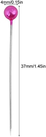 والفرانت 500 عدد سوزن ته گرد مرواریدی، سوزن های لحاف دوزی، سوزن های روکش پارچه ای، بطری کوسن سوزن، ابزار تزئین عروسی، صنایع دستی خیاطی