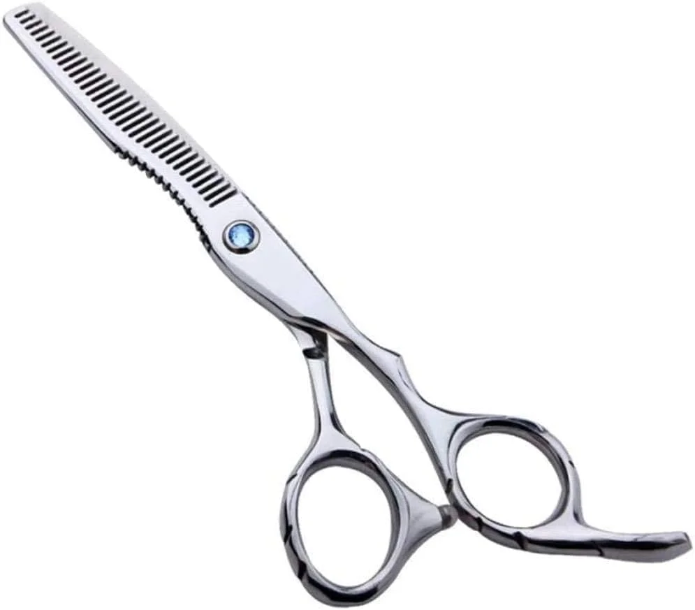 قیچی آرایشگری حرفه ای 6 اینچی تخت + قیچی دندانه دار، ست قیچی آرایشگری قیچی آرایشگری حرفه ای 6 اینچی تخت + قیچی دندانه دار، ست قیچی آرایشگری