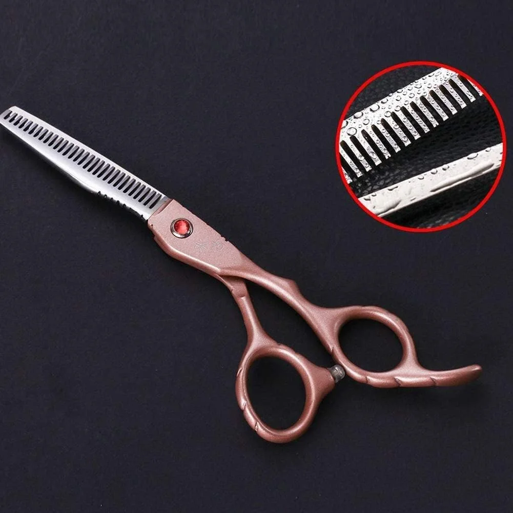 قیچی آرایشگری با دسته صورتی 6 اینچی قیچی آرایشگری با دسته صورتی 6 اینچی