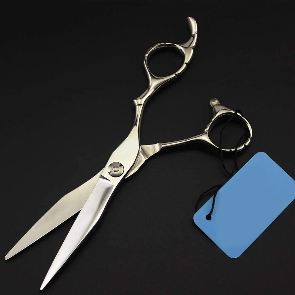 Retro Barber Scissors,Luxury Hair Scissors,Professional Barber Salon Scissors,Professional Hairdressing Scissors Hair Scissors Set,C1,flat cut 6 inch Retro Barber Scissors,Luxury Hair Scissors,Professional Barber Salon Scissors,Professional Hairdressing Scissors Hair Scissors Set,C1,flat cut 6 inch
