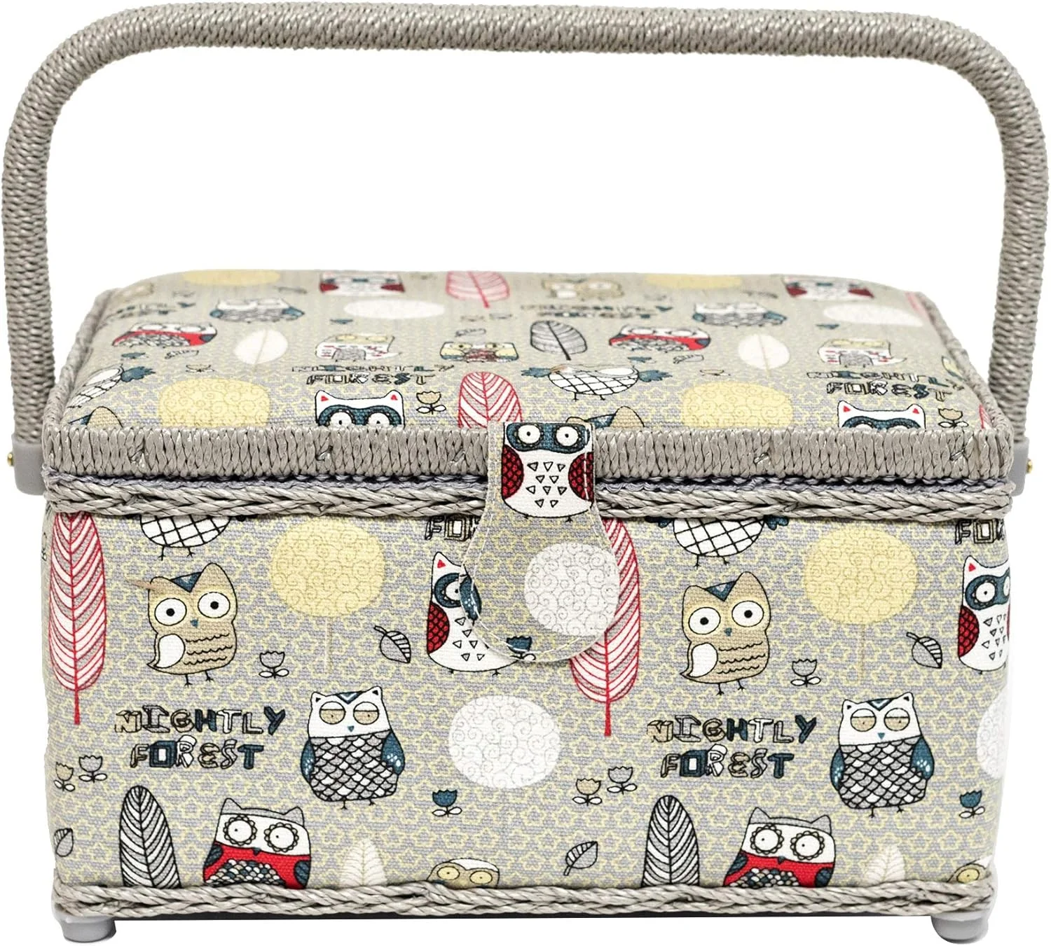 سبد خیاطی جنگل شبانه Korbond - L14.5cm x W19cm x H26cm