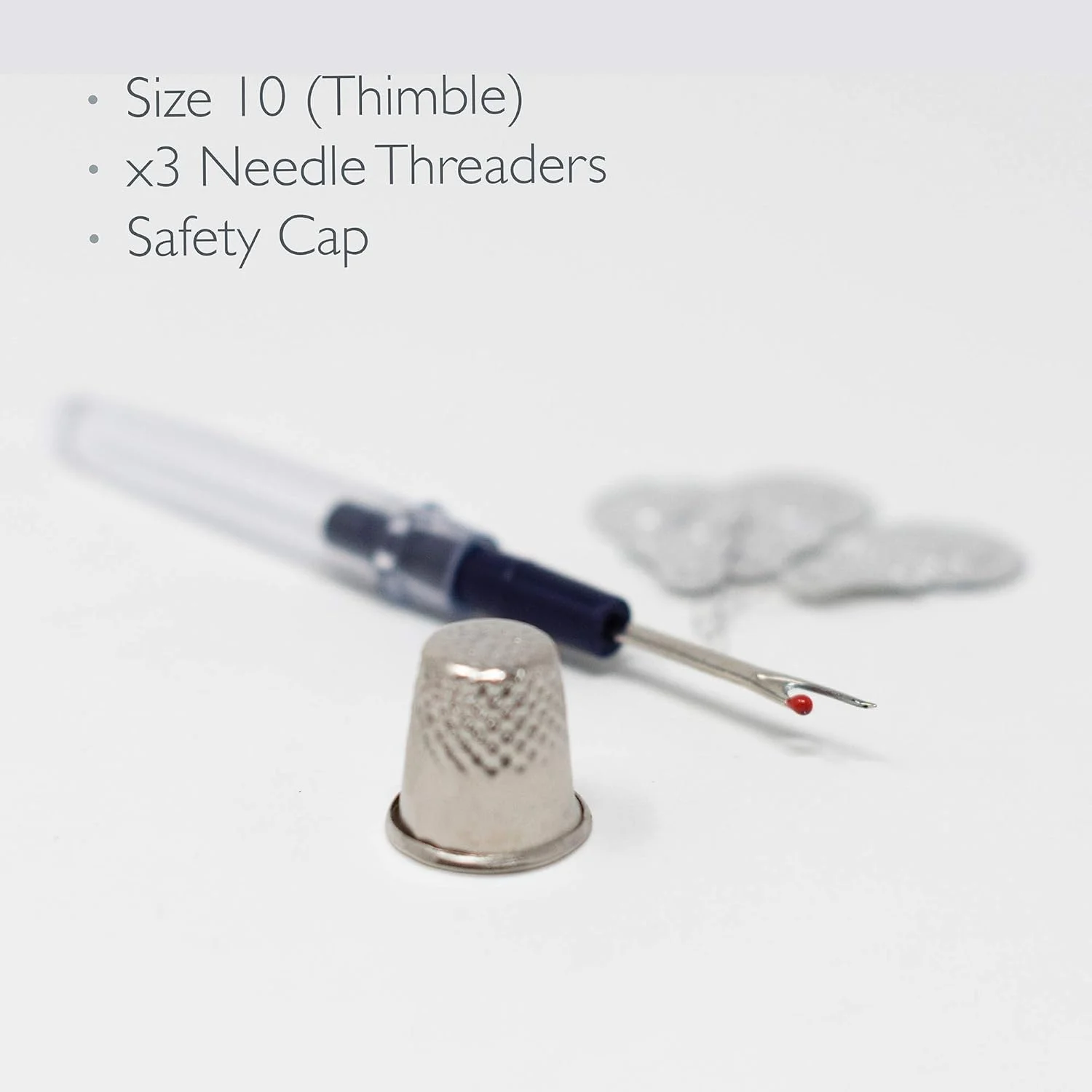 مجموعه 4 عددی Korbond – بشکاف، انگشتانه (سایز 10) و 3 عدد سوزن نخ کن، لوازم ضروری برای خیاطی، خیاطی سفارشی، صنایع دستی، خیاطی با دست، پارچه های ضخیم، لحاف دوزی، گلدوزی مجموعه 4 عددی Korbond – بشکاف، انگشتانه (سایز 10) و 3 عدد سوزن نخ کن، لوازم ضروری برای خیاطی، خیاطی سفارشی، صنایع دستی، خیاطی با دست، پارچه های ضخیم، لحاف دوزی، گلدوزی