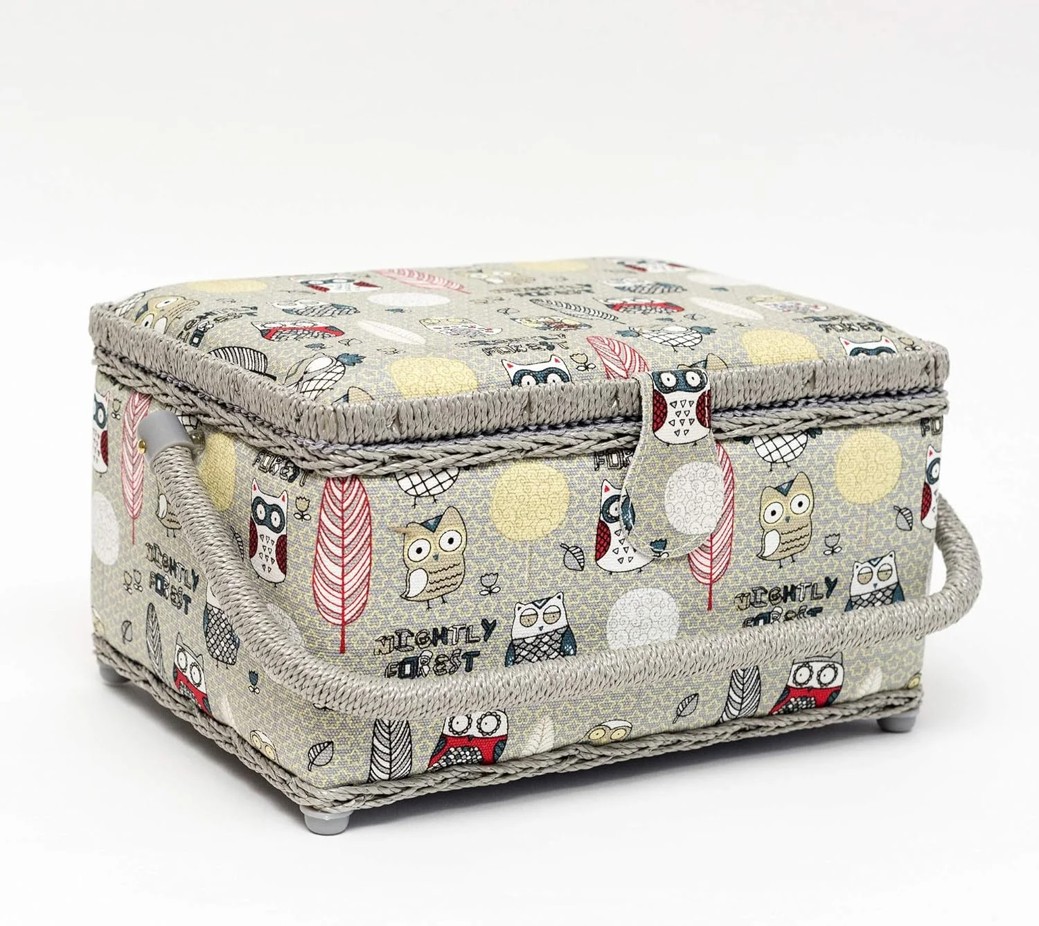 سبد خیاطی جنگل شبانه Korbond - L14.5cm x W19cm x H26cm سبد خیاطی جنگل شبانه Korbond - L14.5cm x W19cm x H26cm