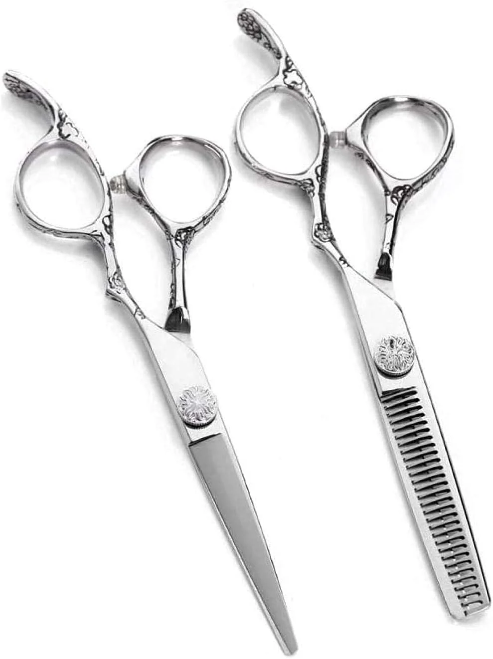 قیچی آرایشگری مو، آرایشگر حرفه ای Keen، دو طرفه، قیچی پیتاژ 6 اینچی، میزان پیتاژ 8% - 10%، مناسب برای سالن یا استفاده خانگی قیچی آرایشگری مو، آرایشگر حرفه ای Keen، دو طرفه، قیچی پیتاژ 6 اینچی، میزان پیتاژ 8% - 10%، مناسب برای سالن یا استفاده خانگی