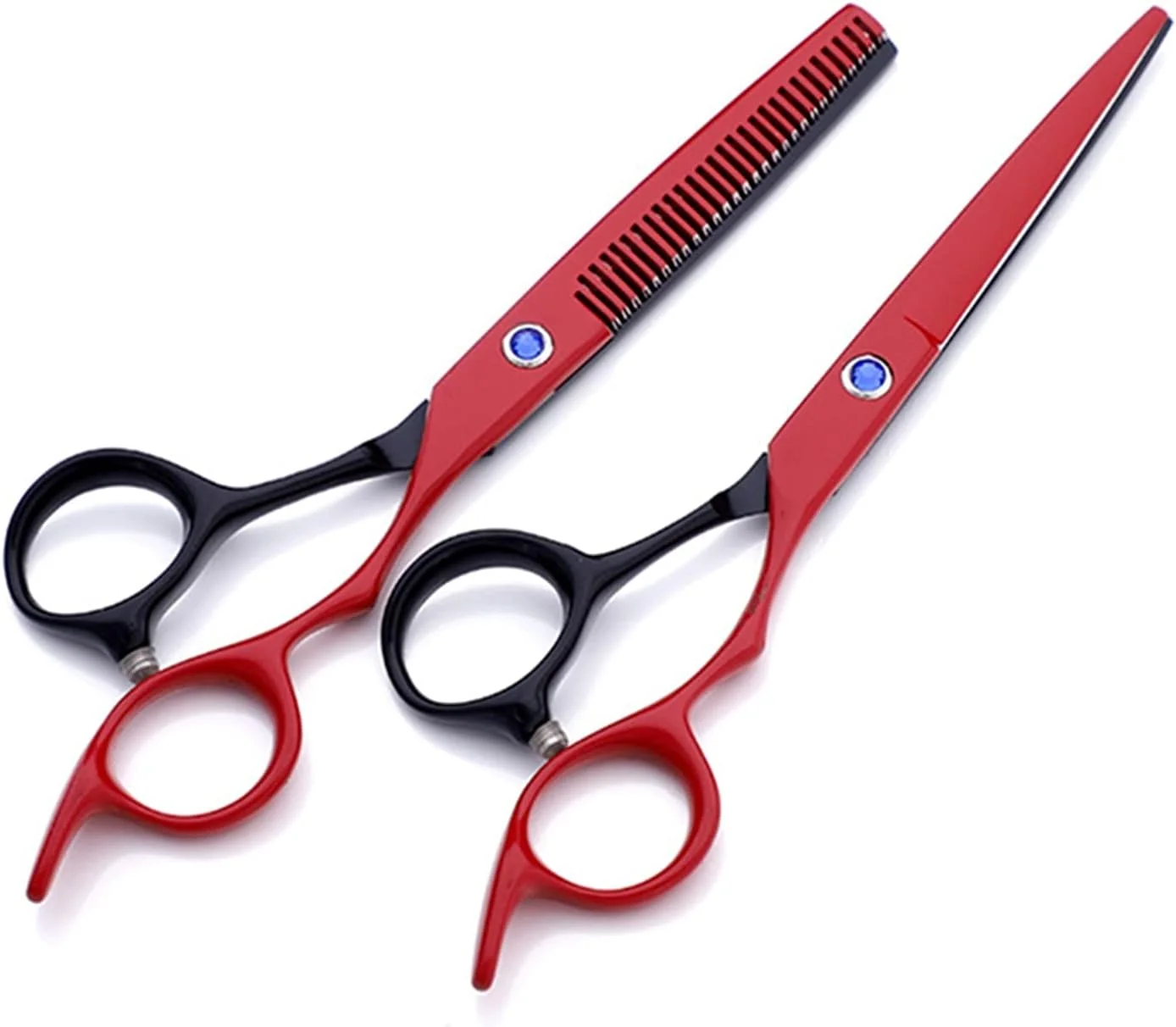 قیچی آرایشگری 6 اینچی، ست قیچی آرایشگری، قیچی آرایشگری برای کوتاهی موهای کم پشت، ست قیچی آرایشگری - ست قرمز شرابی-B قیچی آرایشگری 6 اینچی، ست قیچی آرایشگری، قیچی آرایشگری برای کوتاهی موهای کم پشت، ست قیچی آرایشگری - ست قرمز شرابی-B