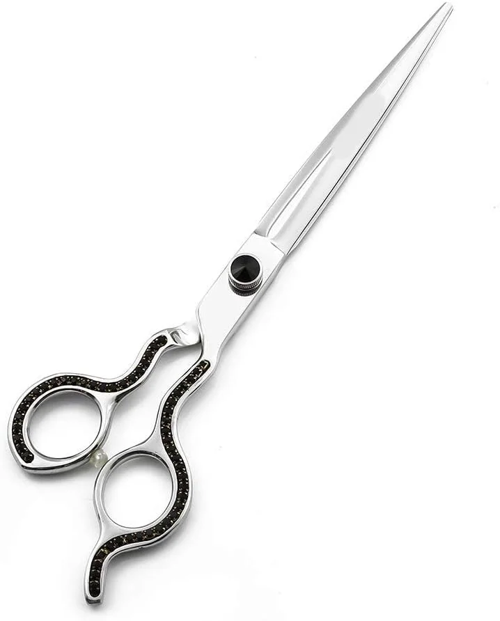 قیچی آرایشگری مو، حرفه ای JP440c روکش تیتانیومی نقره ای 8 اینچی برای اصلاح سگ و حیوانات خانگی، قیچی اصلاح موی حیوانات خانگی نقره ای، قیچی آرایشگری قیچی آرایشگری مو، حرفه ای JP440c روکش تیتانیومی نقره ای 8 اینچی برای اصلاح سگ و حیوانات خانگی، قیچی اصلاح موی حیوانات خانگی نقره ای، قیچی آرایشگری