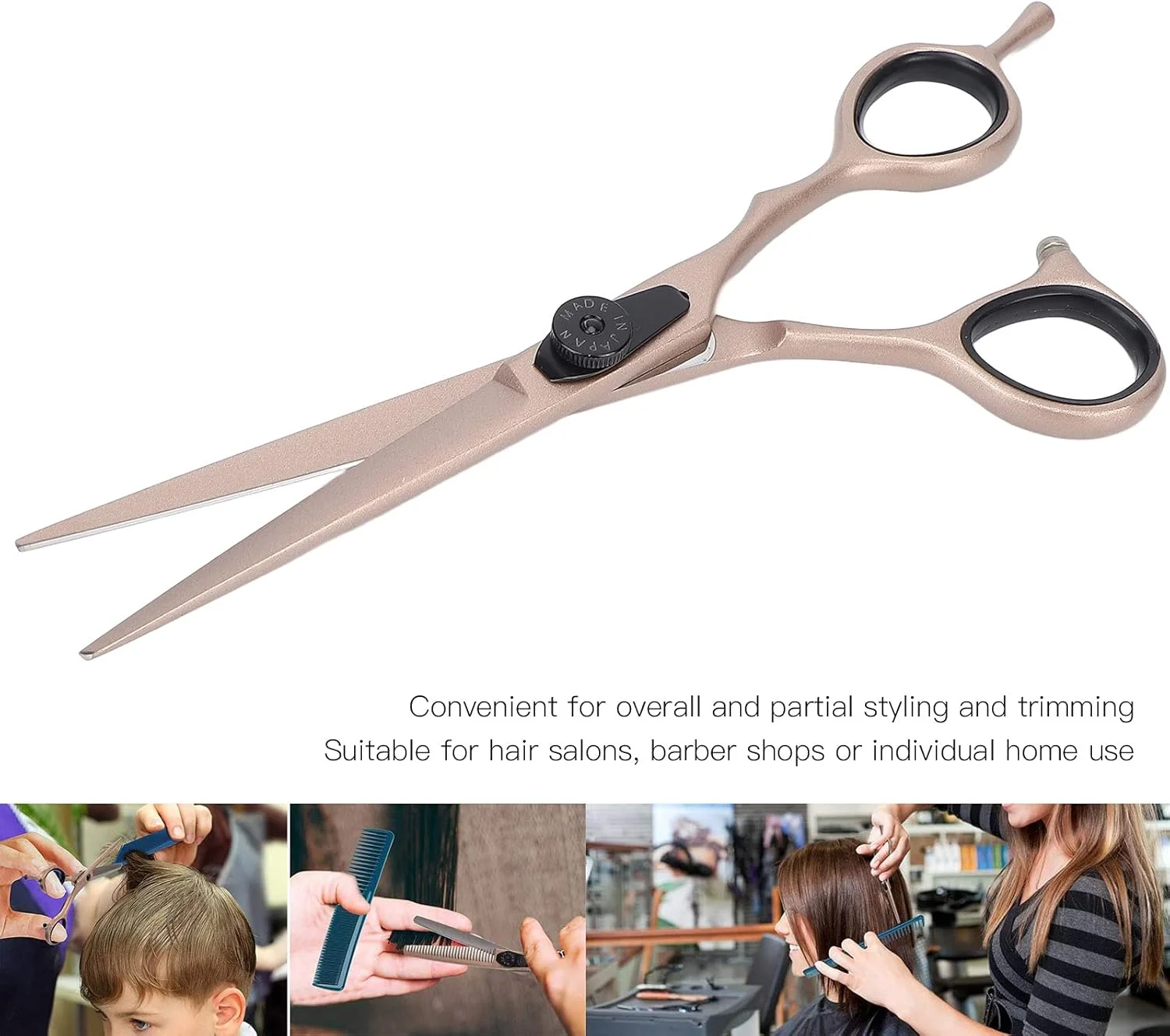 قیچی آرایشگری، ابزار حالت دهی مو، قیچی مو جمع و جور، قابل حمل، تیز و انعطاف پذیر برای آرایشگاه، منزل و مسافرت (#2) قیچی آرایشگری، ابزار حالت دهی مو، قیچی مو جمع و جور، قابل حمل، تیز و انعطاف پذیر برای آرایشگاه، منزل و مسافرت (#2)