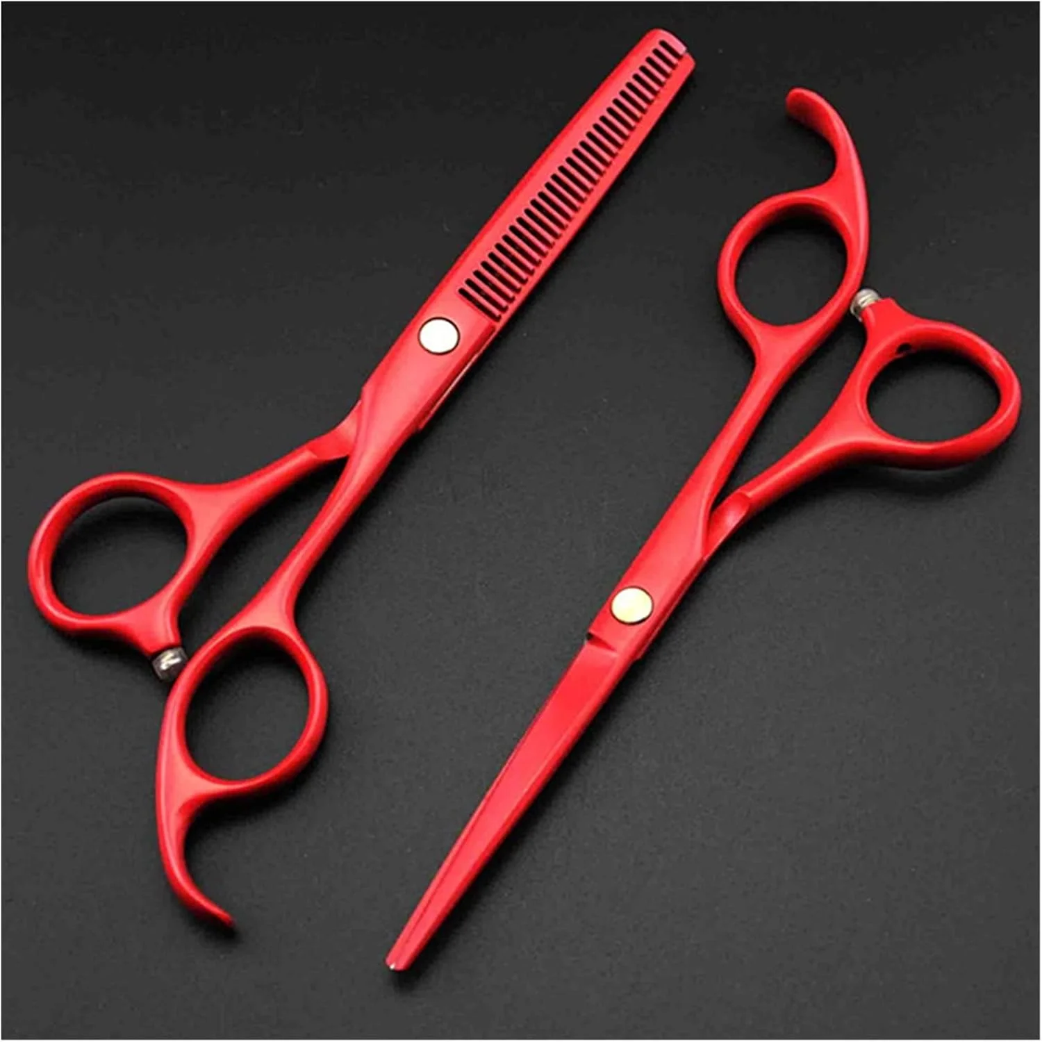 قیچی آرایشگری 5.5 اینچی رنگی، ست قیچی آرایشگری، قیچی پیتاژ آرایشگری، کیت قیچی آرایشگری سفید-B قیچی آرایشگری 5.5 اینچی رنگی، ست قیچی آرایشگری، قیچی پیتاژ آرایشگری، کیت قیچی آرایشگری سفید-B