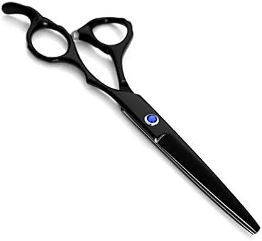 قیچی آرایشگری 6 اینچی مشکی، قیچی اصلاح مو، قیچی آرایش، ست قیچی آرایشگری و پیتاژ