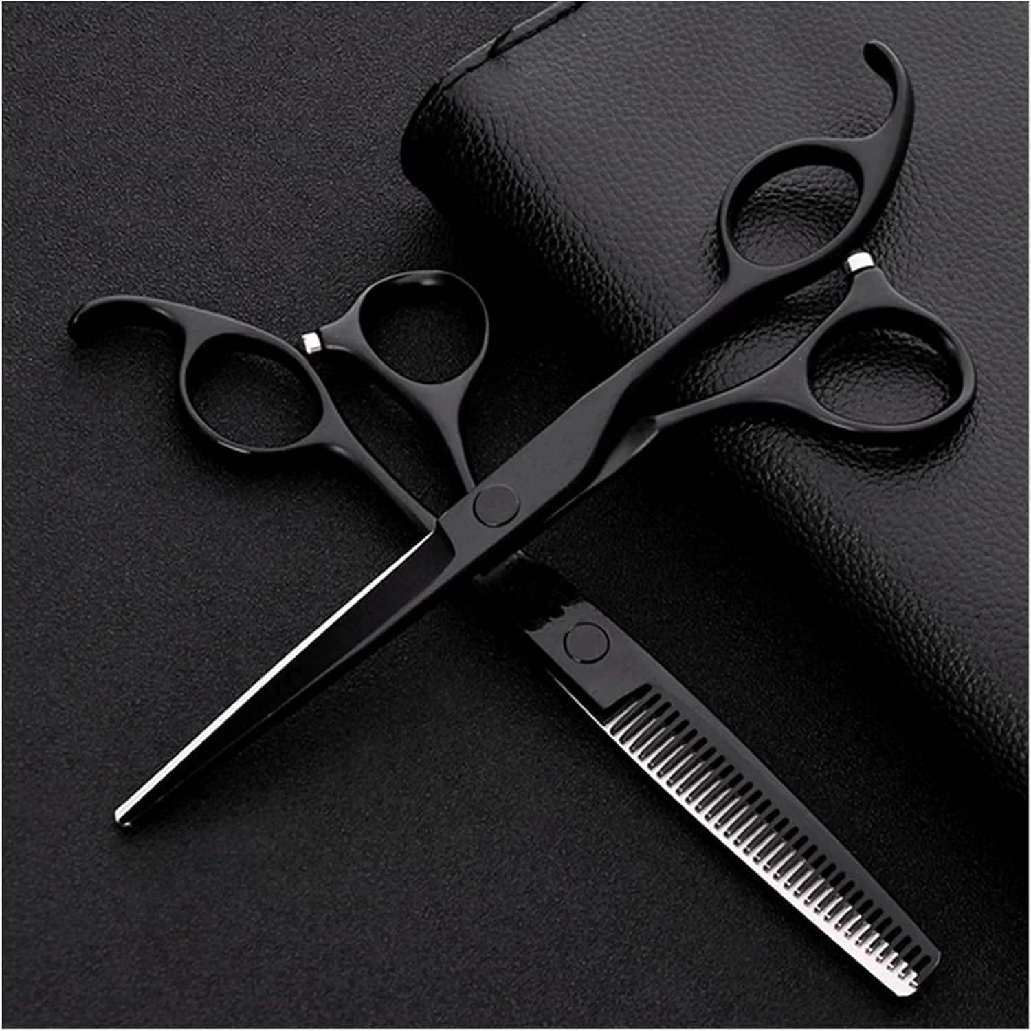 قیچی آرایشگری مو، 6 اینچ مشکی، قیچی پیتاژ مو، آرایشگر، آرایشگری، قیچی آرایشگری قیچی آرایشگری مو، 6 اینچ مشکی، قیچی پیتاژ مو، آرایشگر، آرایشگری، قیچی آرایشگری