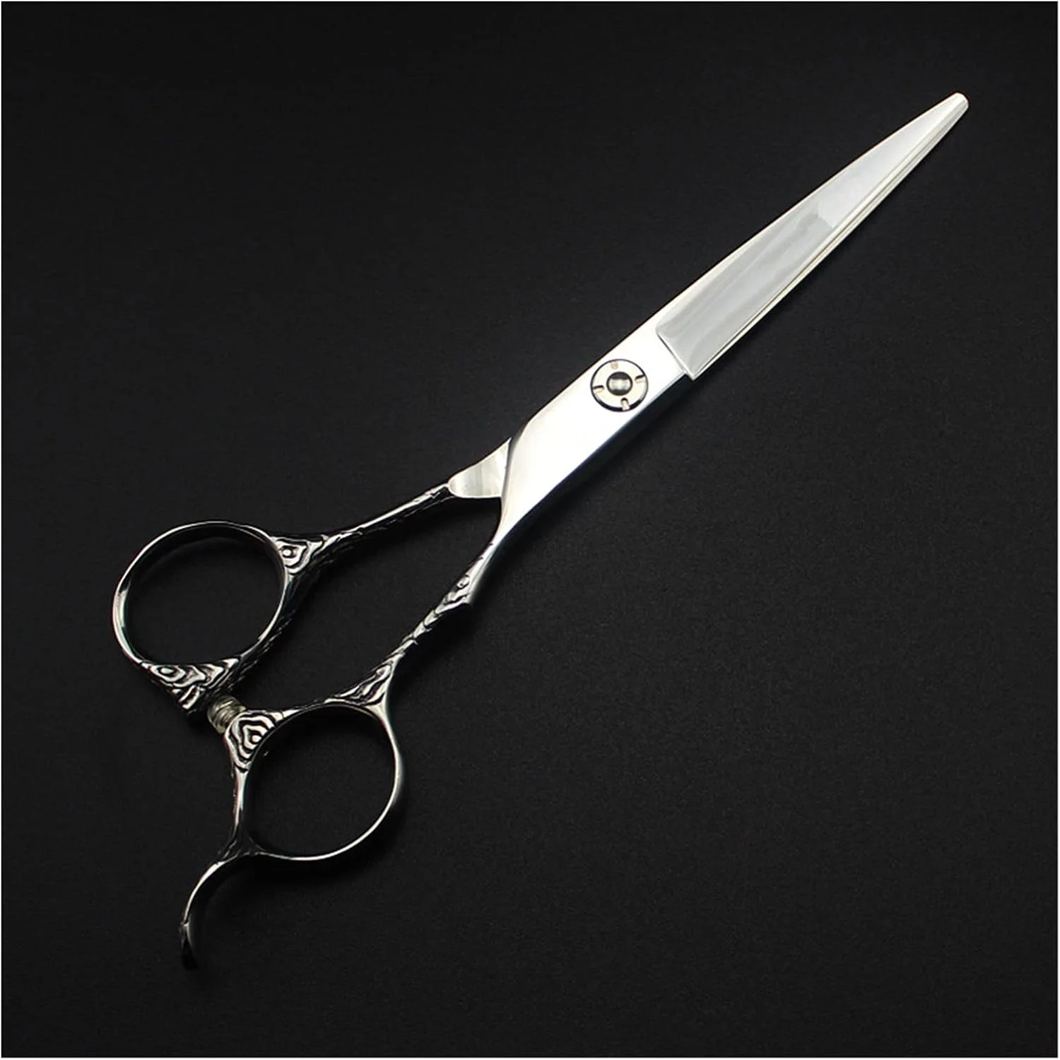 قیچی آرایشگری 6 اینچی، قیچی پیتاژ، قیچی آرایشگری، قیچی زیبایی، مناسب برای سالن های آرایش، قیچی تخت برای آرایشگران، کیت پیرایش مو