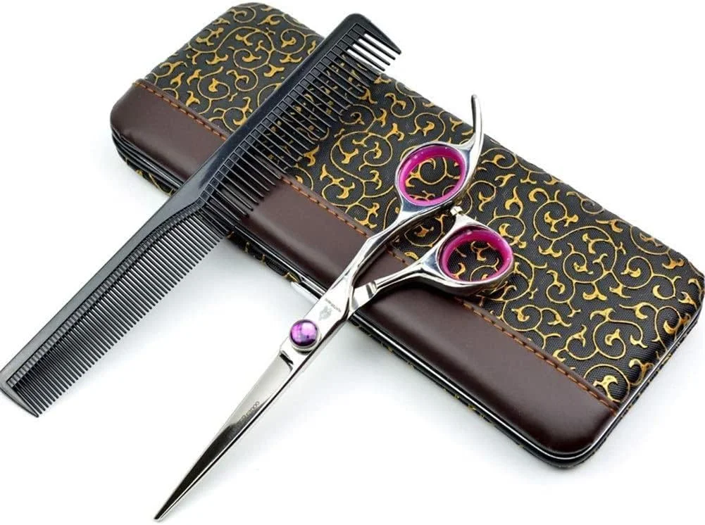 قیچی آرایشگری، قیچی پیرایش، قیچی مو، استیل ضد زنگ 9Cr، 6.0 اینچ مناسب برای آرایشگاه قیچی آرایشگری، قیچی پیرایش، قیچی مو، استیل ضد زنگ 9Cr، 6.0 اینچ مناسب برای آرایشگاه