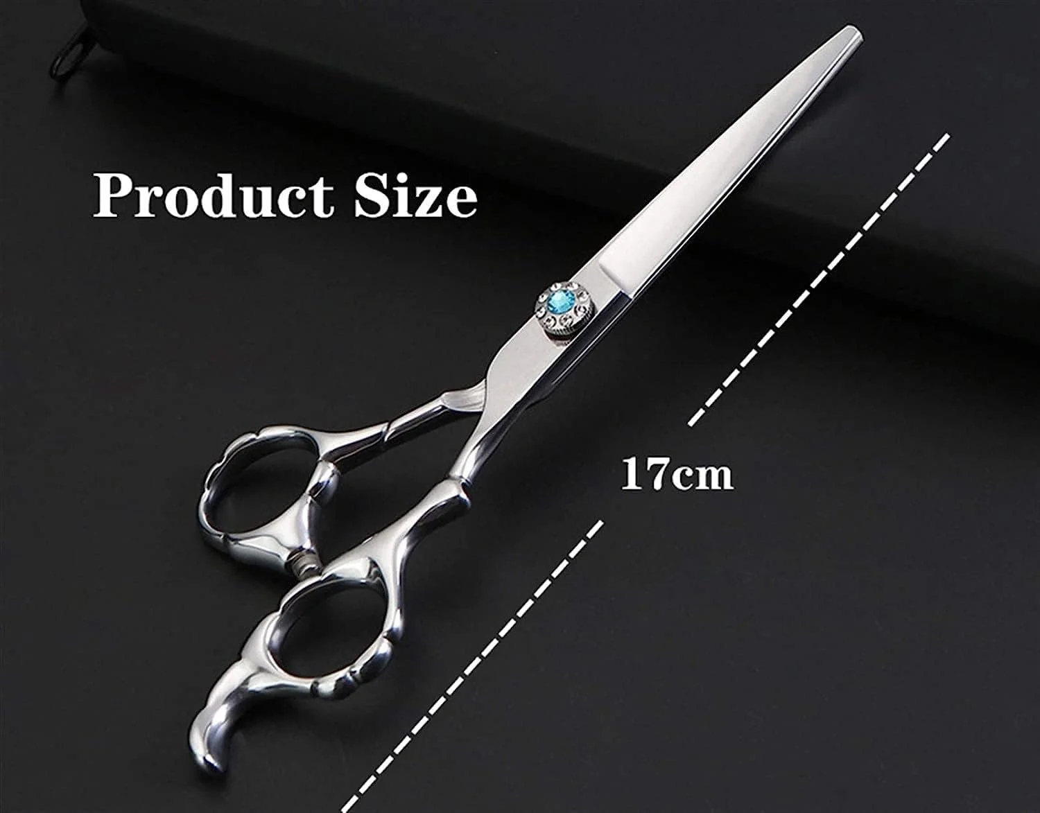 ست قیچی آرایشگری مو نقره ای دو تکه 6.0 اینچی شامل قیچی های تخت، قیچی چتری و قیچی های آرایشگری ست قیچی آرایشگری مو نقره ای دو تکه 6.0 اینچی شامل قیچی های تخت، قیچی چتری و قیچی های آرایشگری