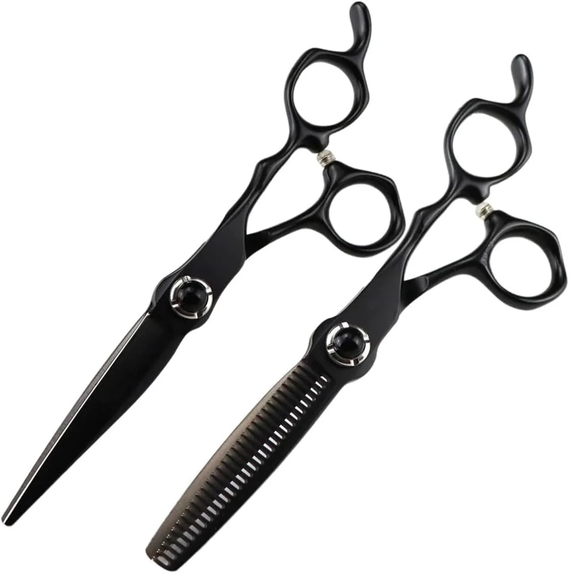 قیچی آرایشگری مو، قیچی 6 اینچی فولاد JP، قیچی مو مشکی، قیچی آرایشگری T، قیچی برش مو، ست قیچی آرایشگری (تک رنگ - ست) قیچی آرایشگری مو، قیچی 6 اینچی فولاد JP، قیچی مو مشکی، قیچی آرایشگری T، قیچی برش مو، ست قیچی آرایشگری (تک رنگ - ست)